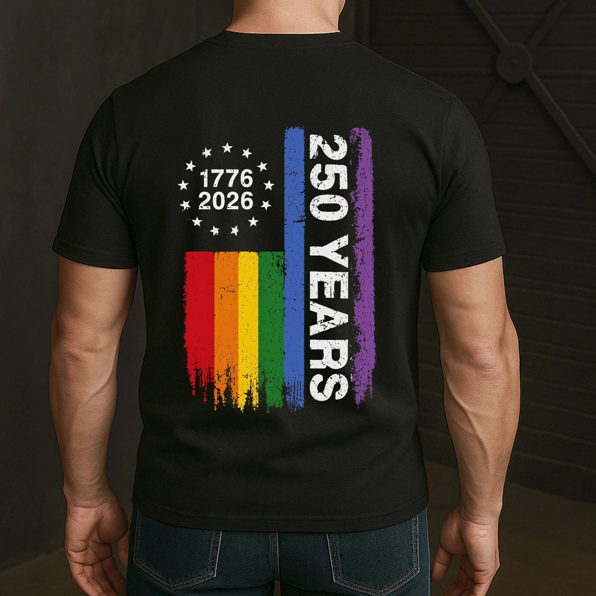 250 Years Of Freedom LGBTQ+ Edition - Shirt - Image 2