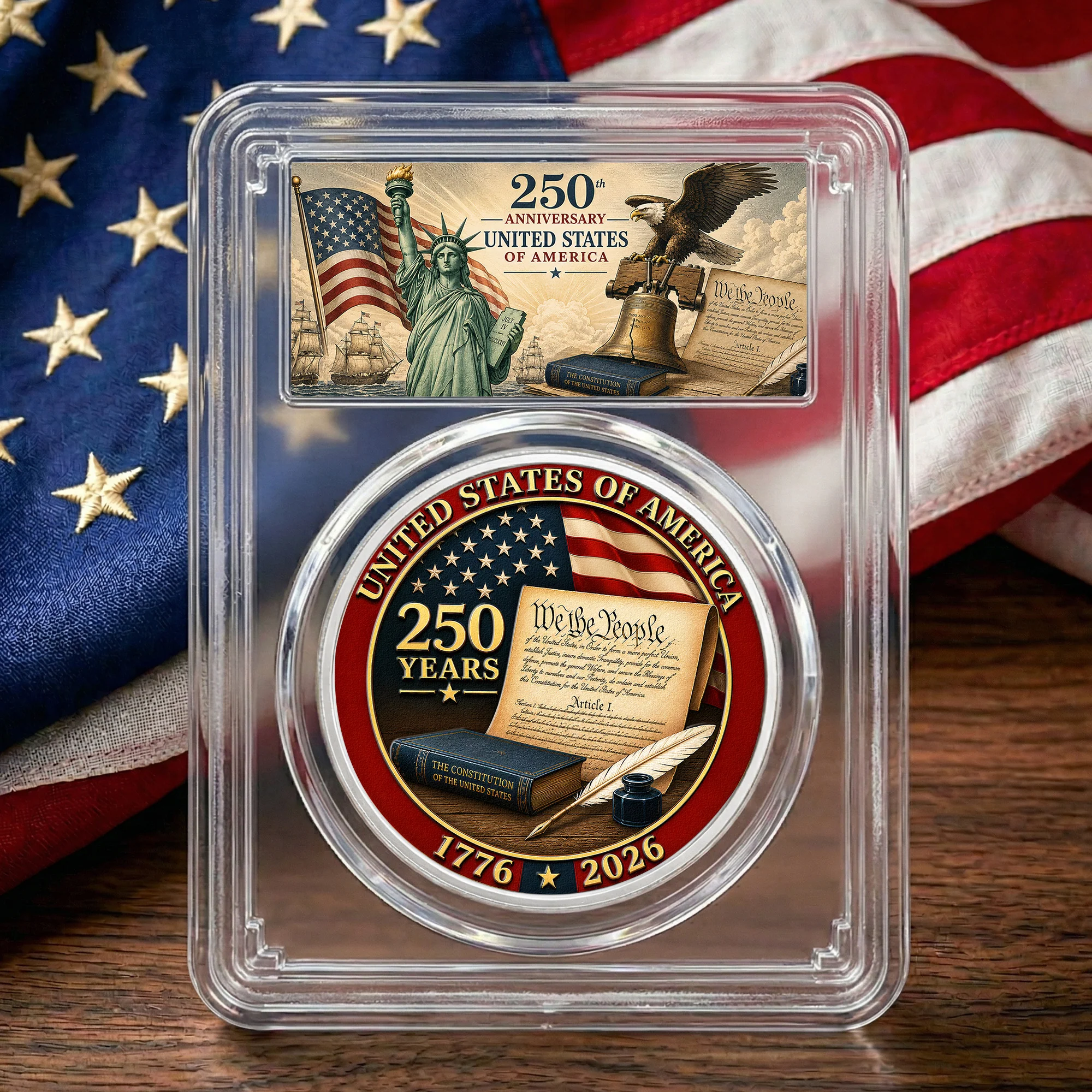250 Years Of Freedom U.S. Constitution - Coin - Image 10
