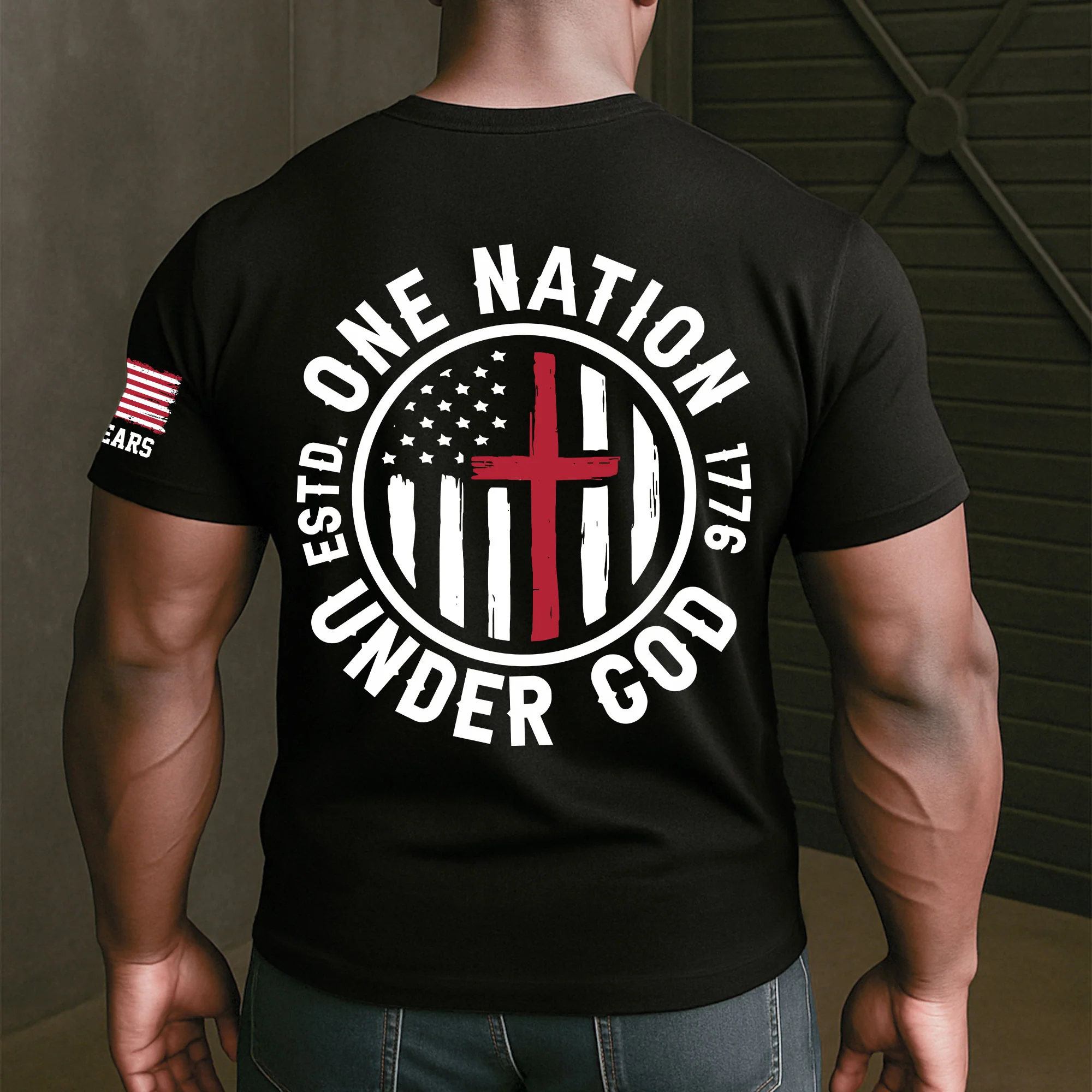 250 Years One Nation Under God - Personalized Shirt - Image 4