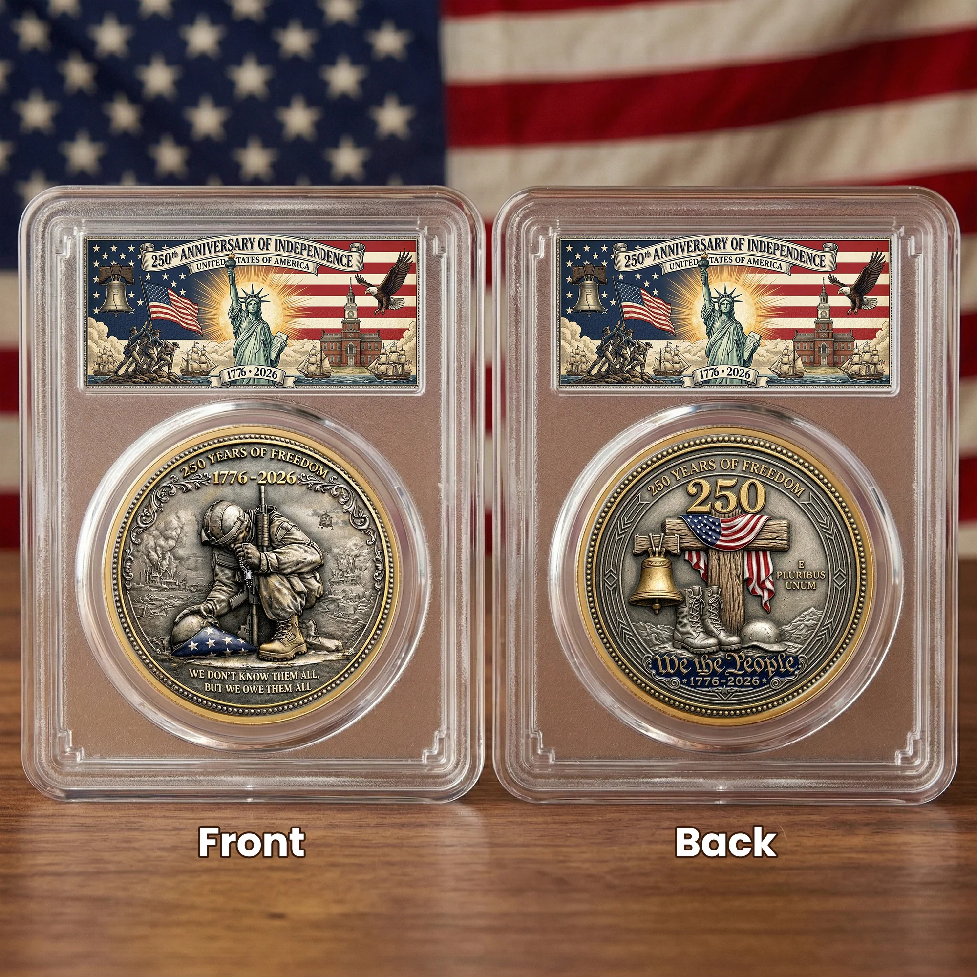 250 Years Veteran We The People - Coin - Image 10