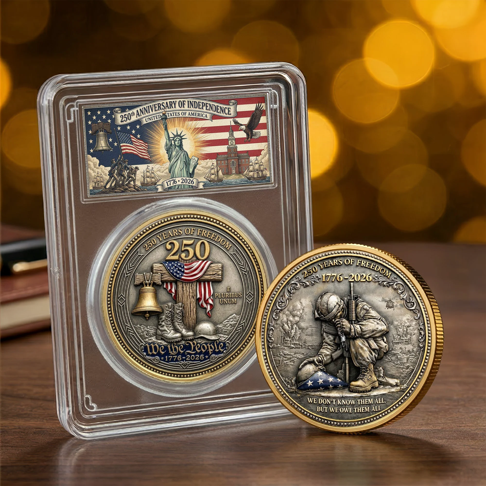 250 Years Veteran We The People - Coin - Image 2
