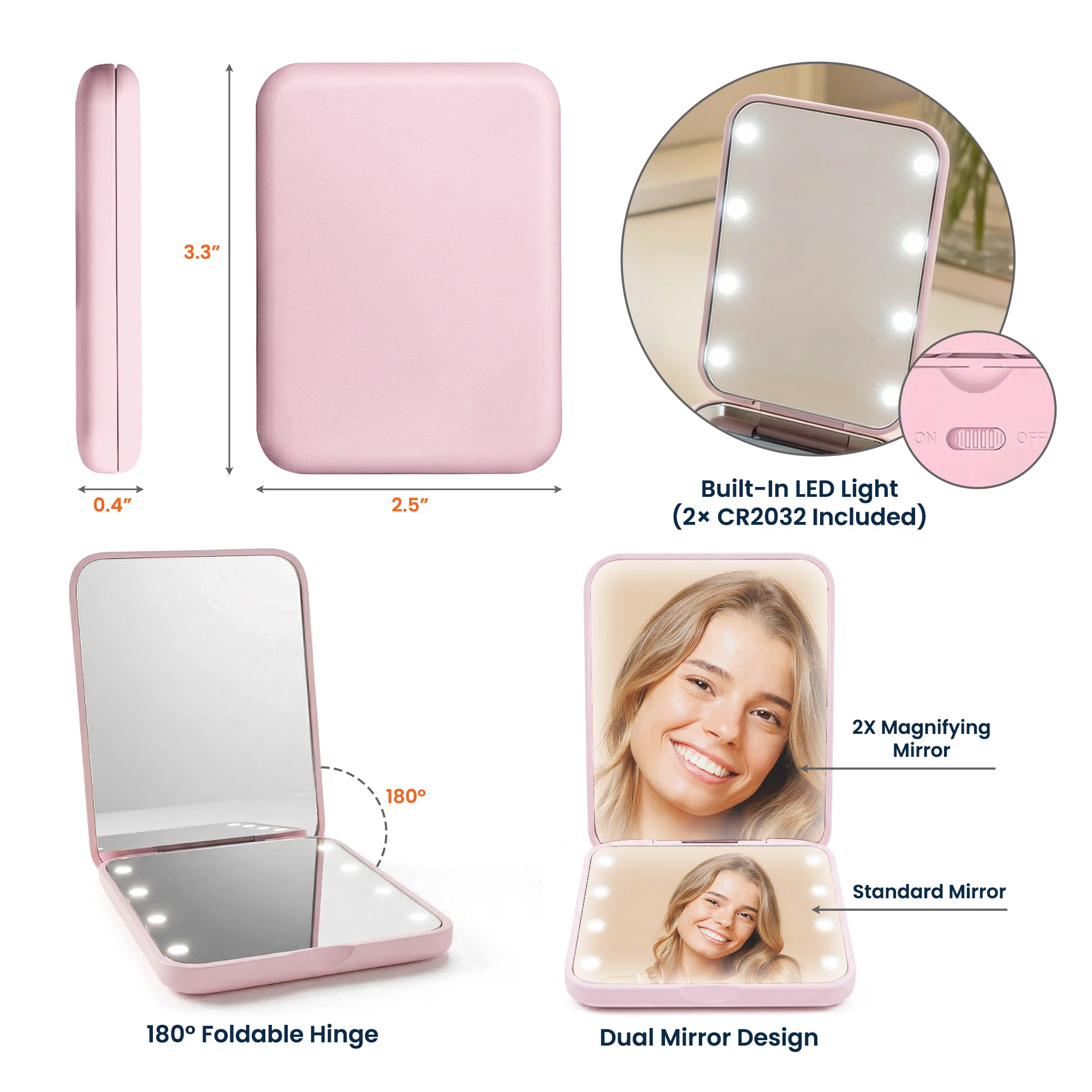 365 Birth Flower Garden Self Gift - Personalized Mirror - Image 6