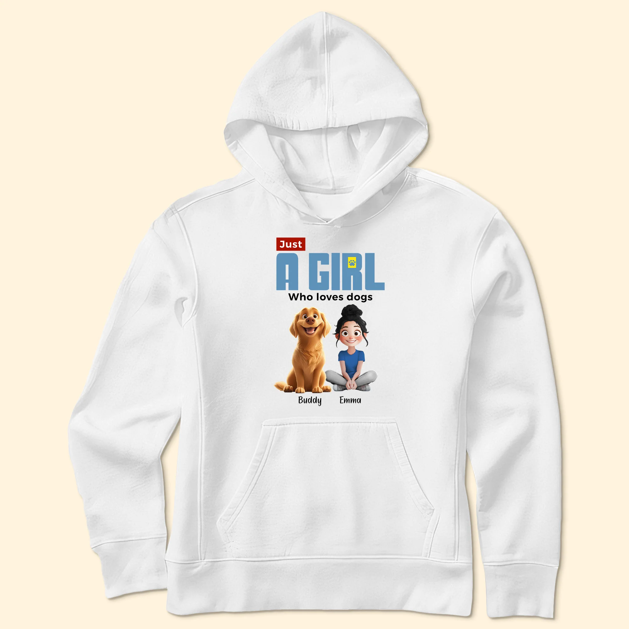 A Girl Loves Dogs - Personalized Shirt - Image 7