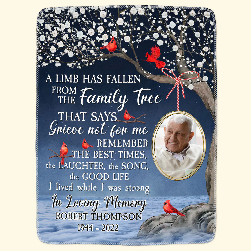 A Limb Has Fallen - Personalized Blanket - Image 3