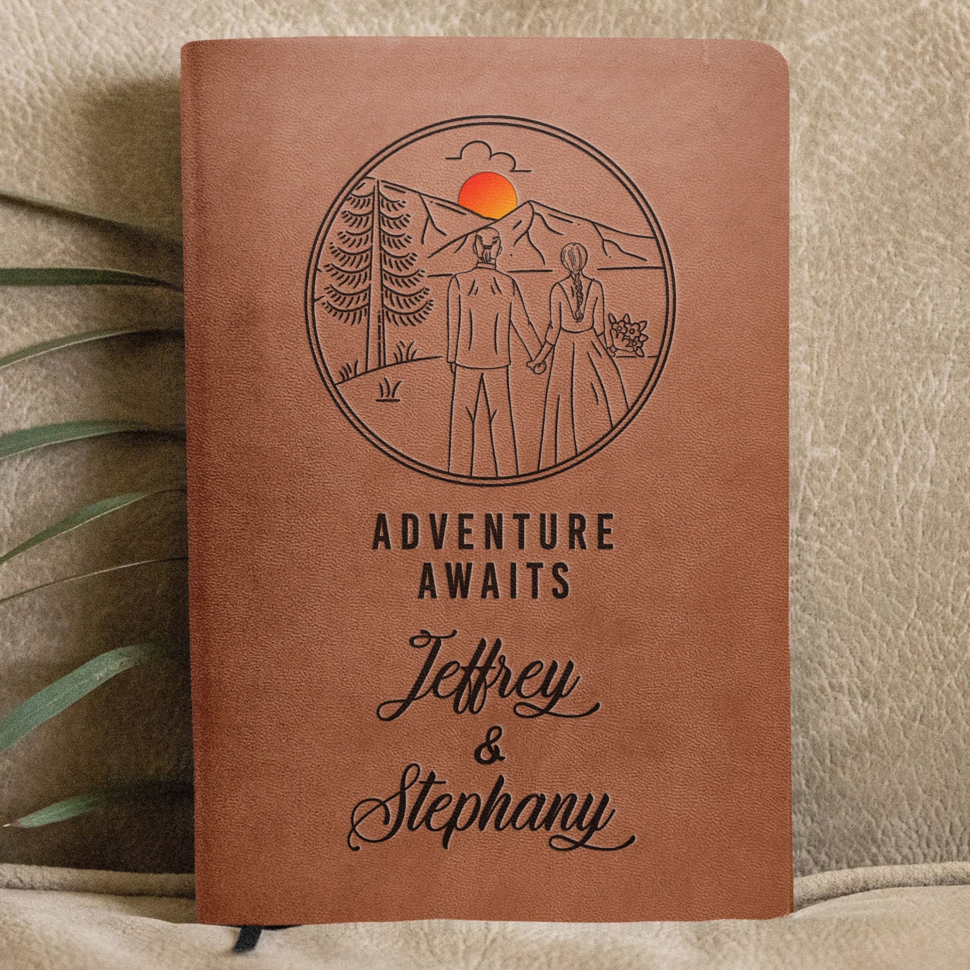 Adventure Journal - Personalized Leather Journal - Image 3