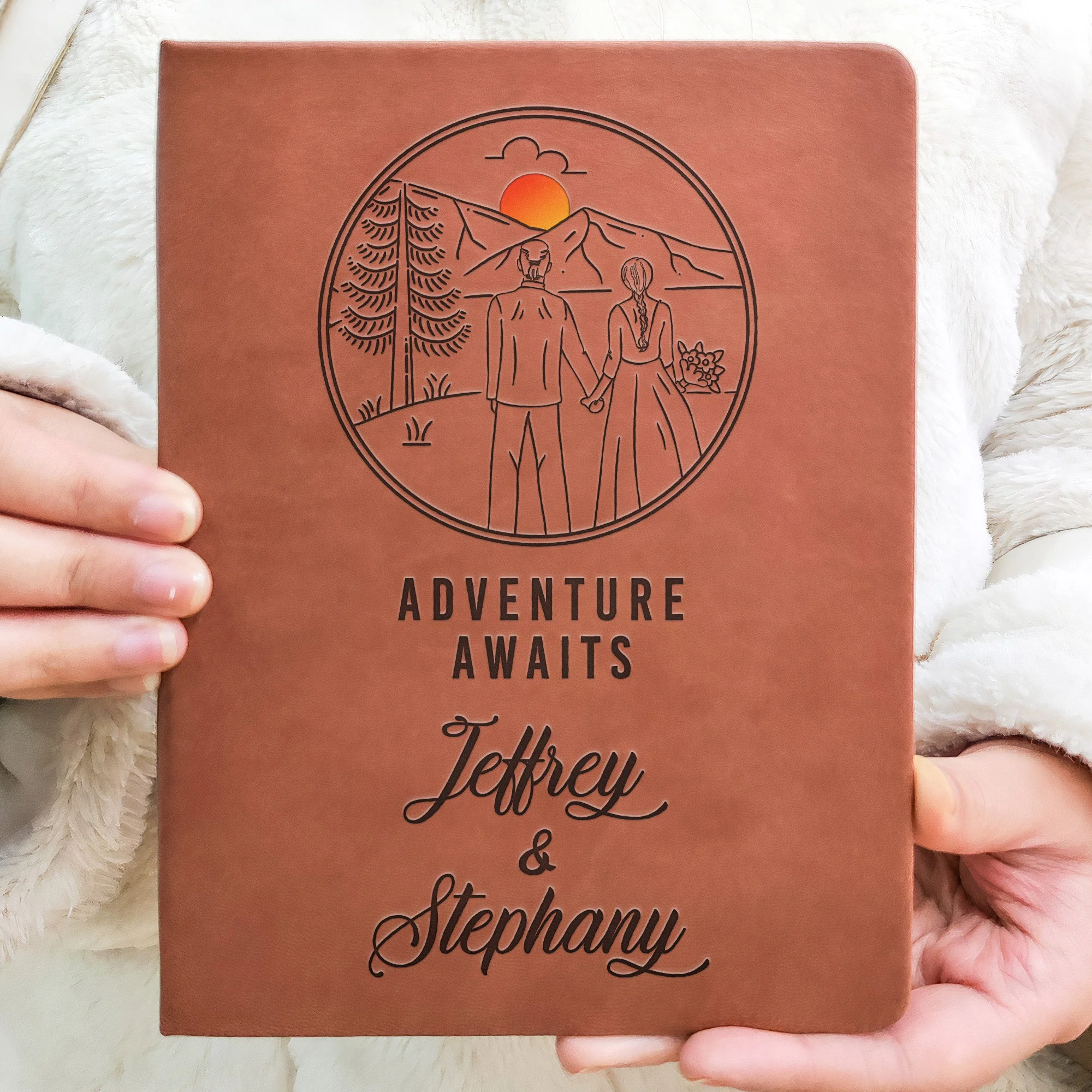 Adventure Journal - Personalized Leather Journal - Image 4