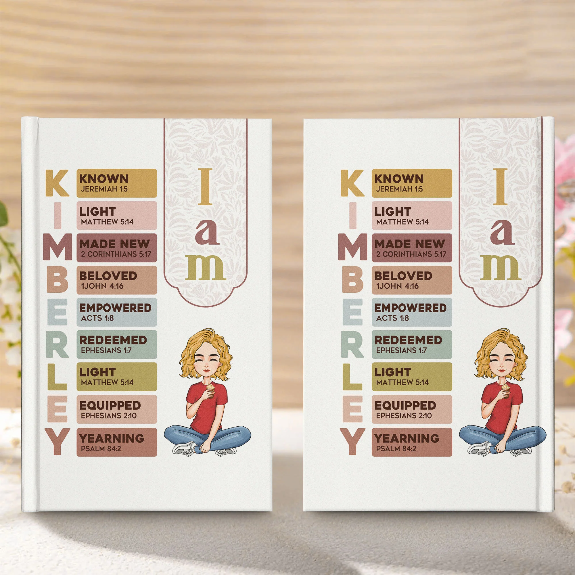 Affirmation I Am - Personalized Hardcover Journal - Image 2