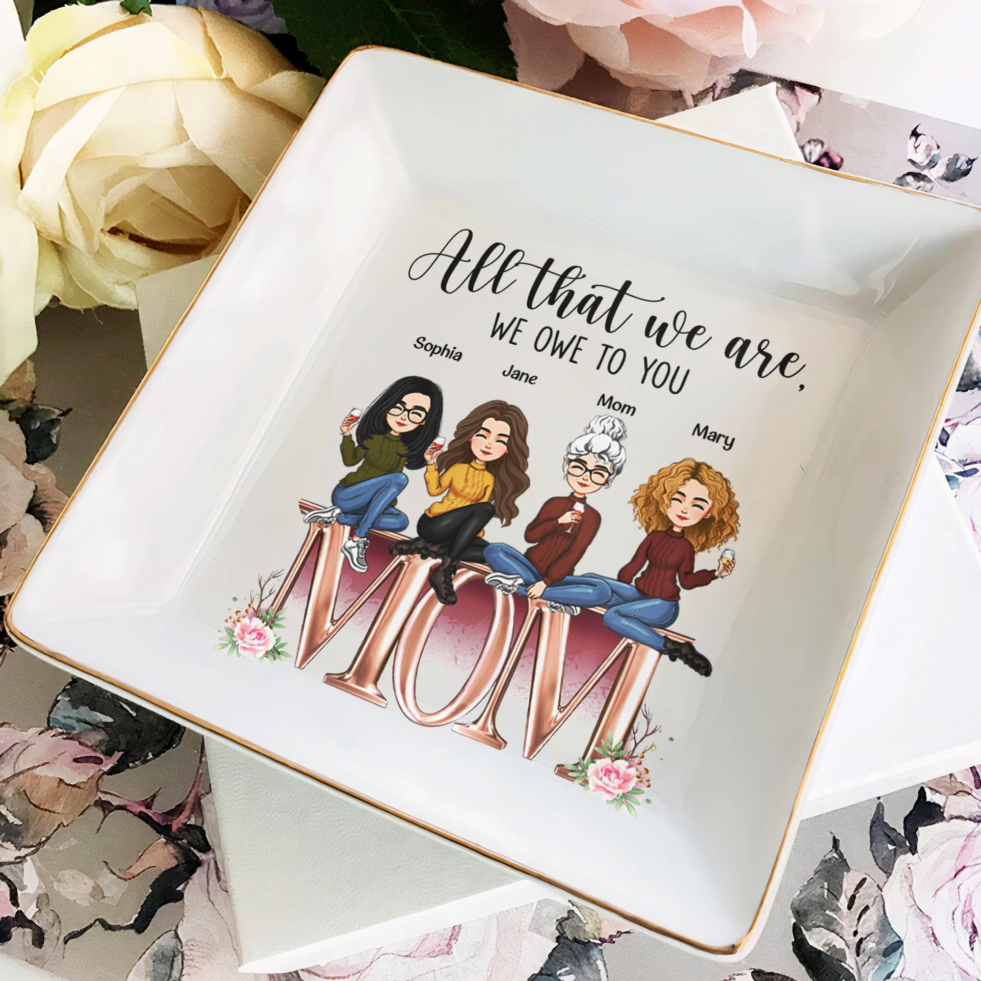 All That We Are - Personalized Jewelry Dish - Image 2