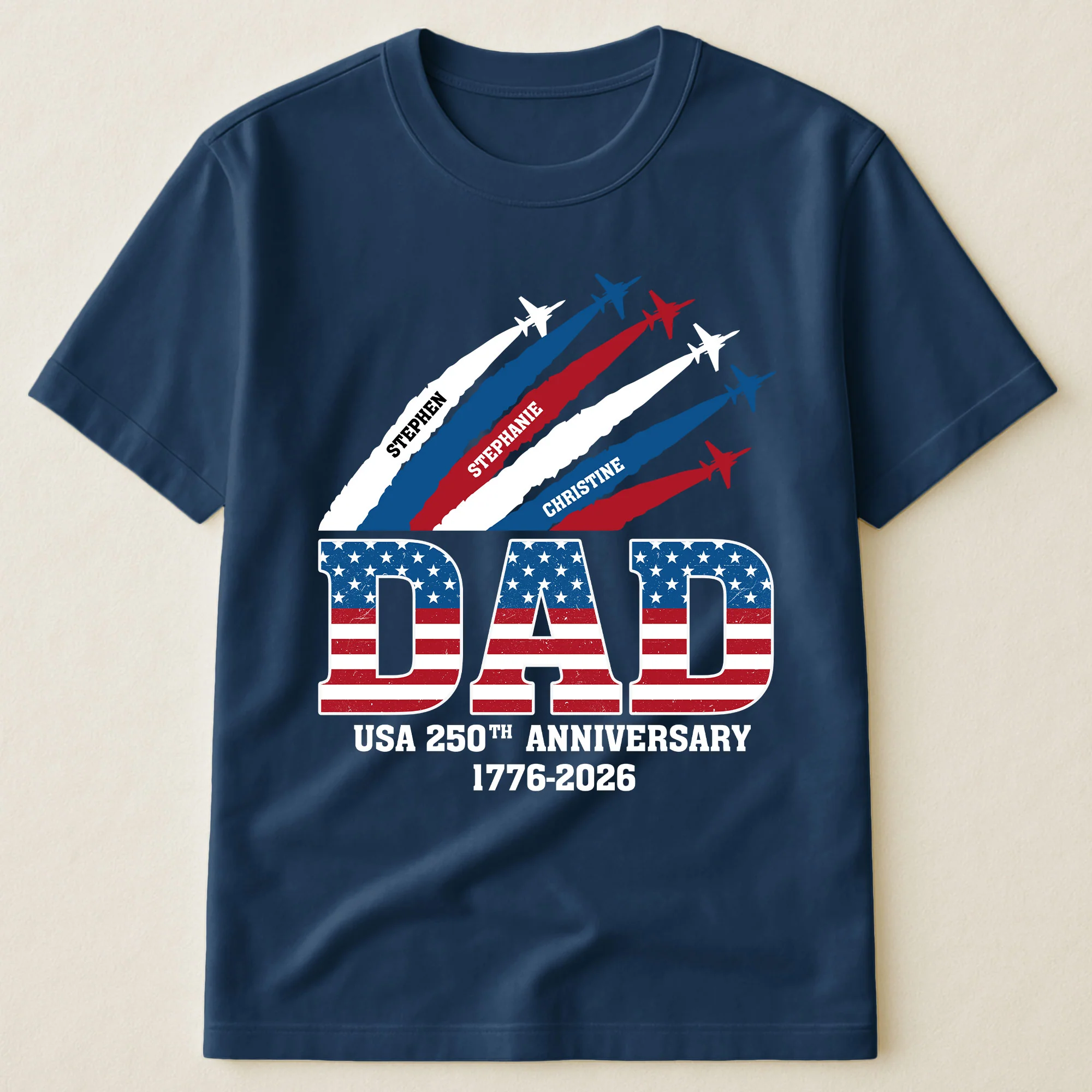 America 250Th Anniversary Gifts For Dad, Grandpa - Personalized Shirt - Image 4