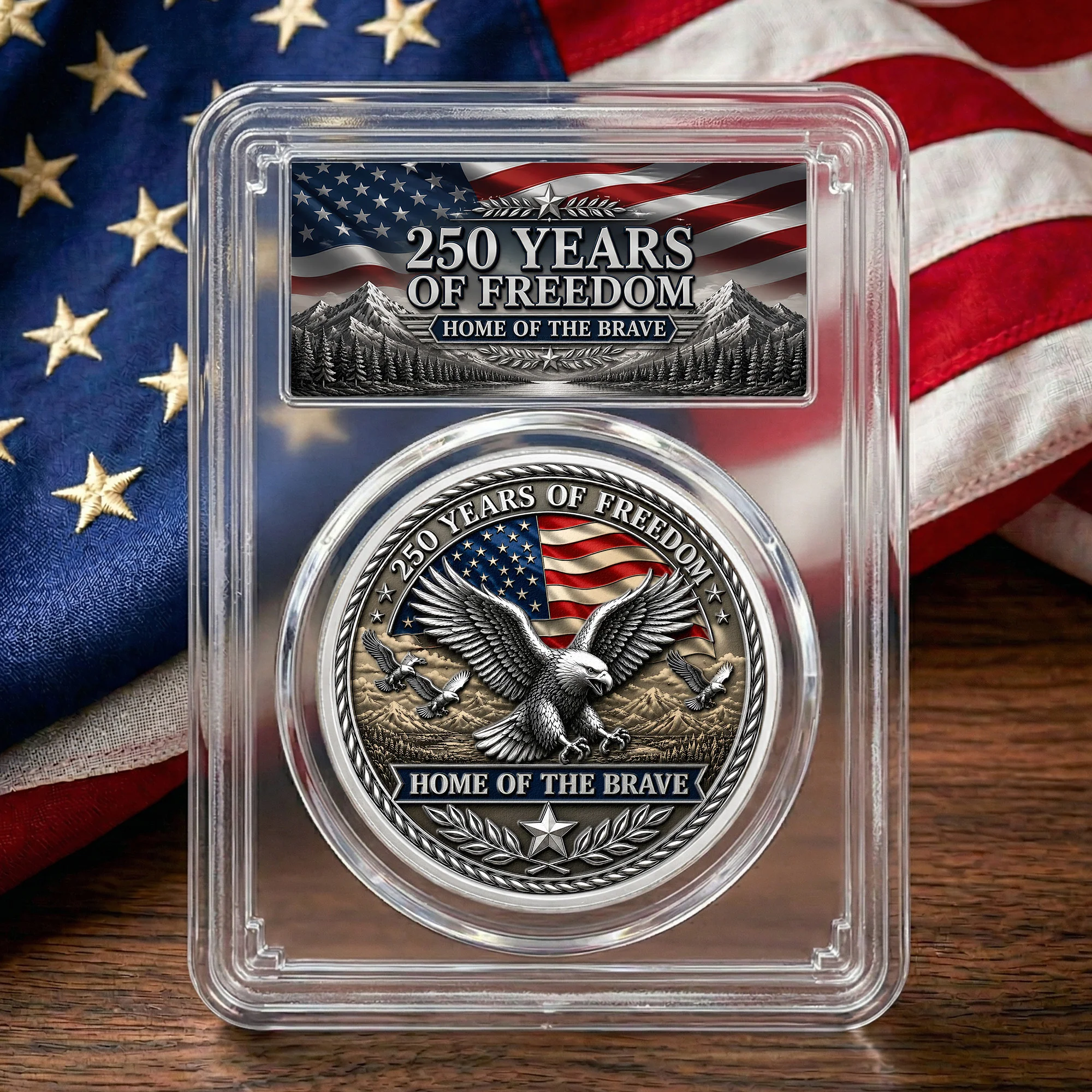 America's Legacy 250 Years Bald Eagle - Coin - Image 10