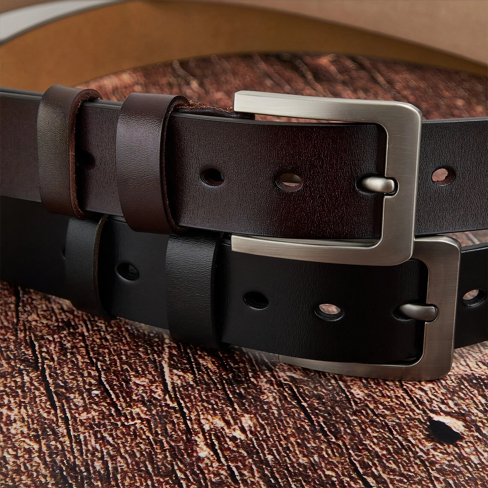 Anniversary Gift Think Of Me When You Take Off Your Pants - Personalized Leather Belt - Image 7