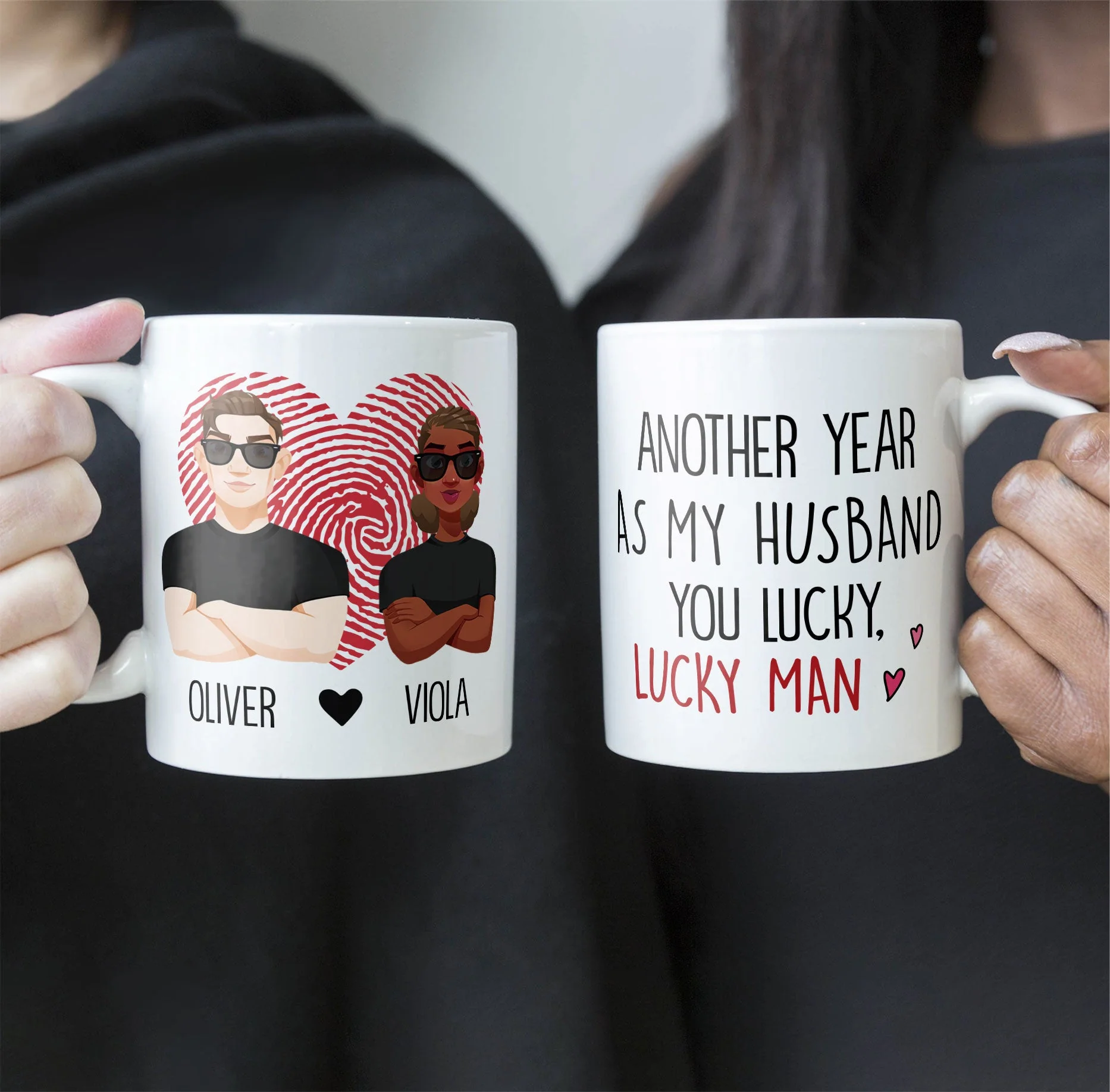 Another Year As My Husband/ Wife - Personalized Mug - Image 5