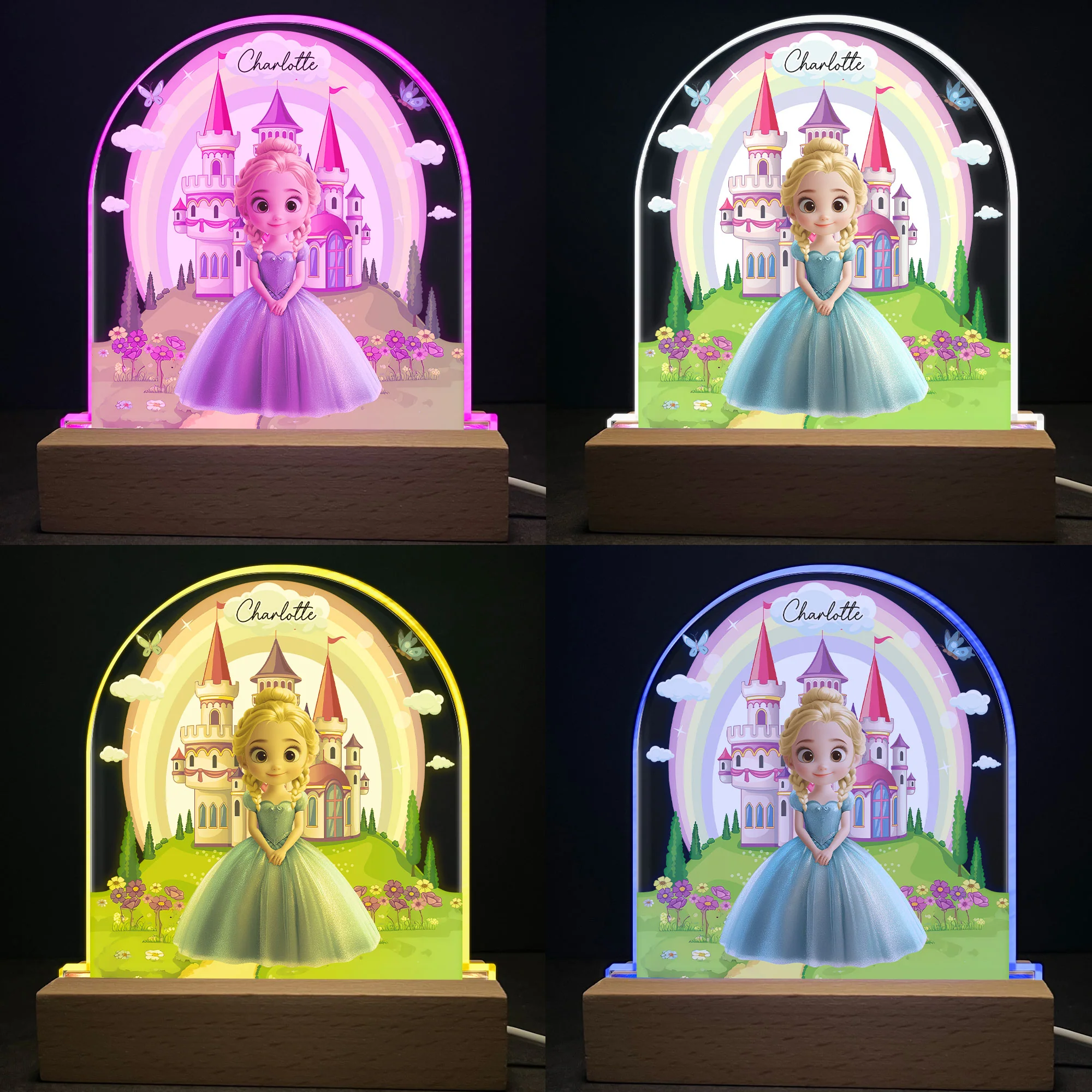 Baby Princess Light - Personalized LED Light - Image 4