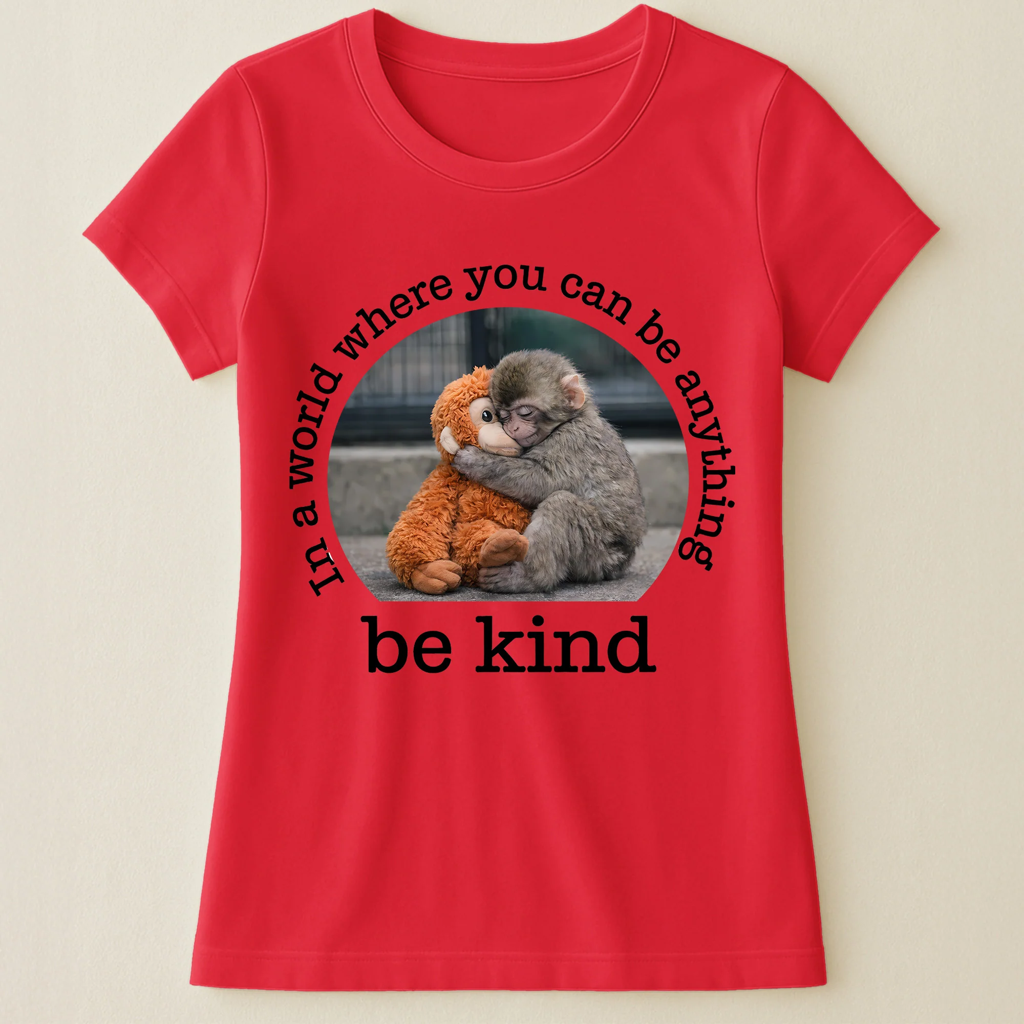 Baby Punch Monkey - Be Kind, Punch The Abandoned Baby Monkey Gift For Animal Lover - Shirt - Image 28