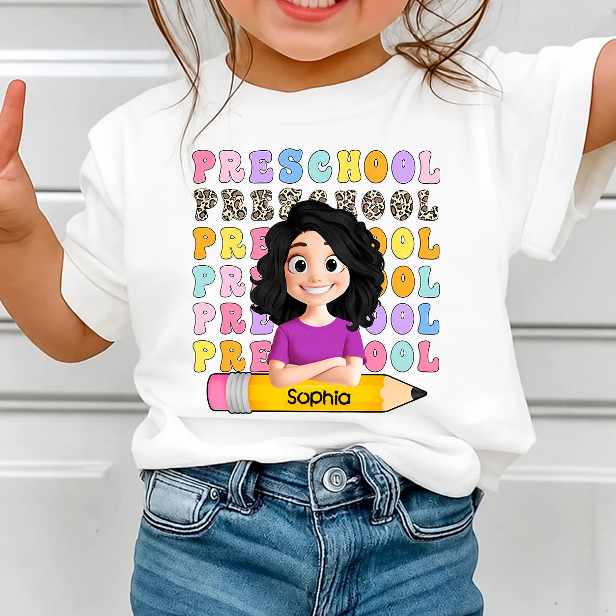 Back To School Shirt First Day Of School - Personalized Shirt - Image 3