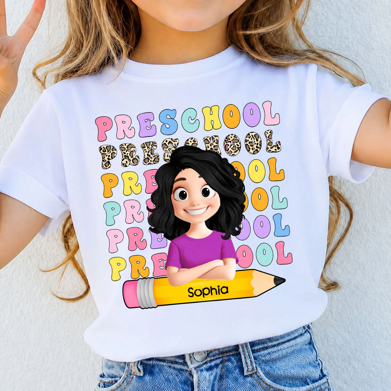Back To School Shirt First Day Of School - Personalized Shirt - Image 4