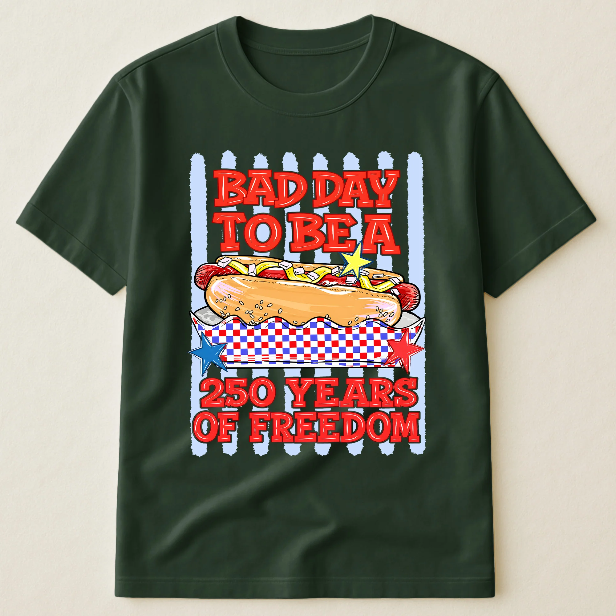 Bad Day To Be A Hotdog - Shirt - Image 17