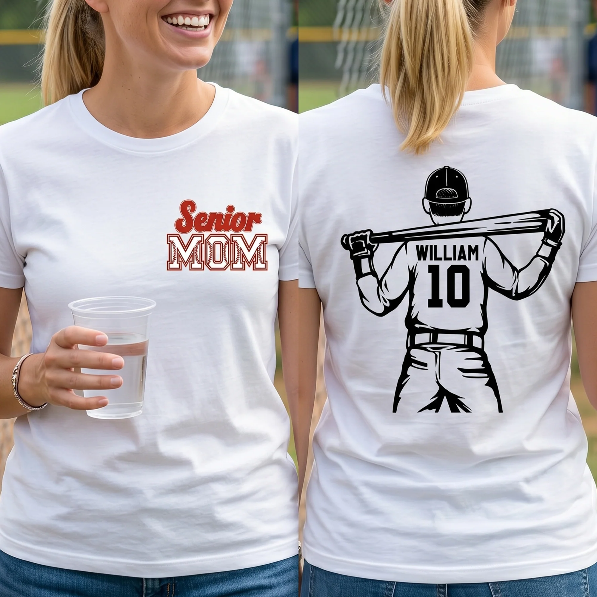 Baseball Senior - Personalized Shirt - Image 2