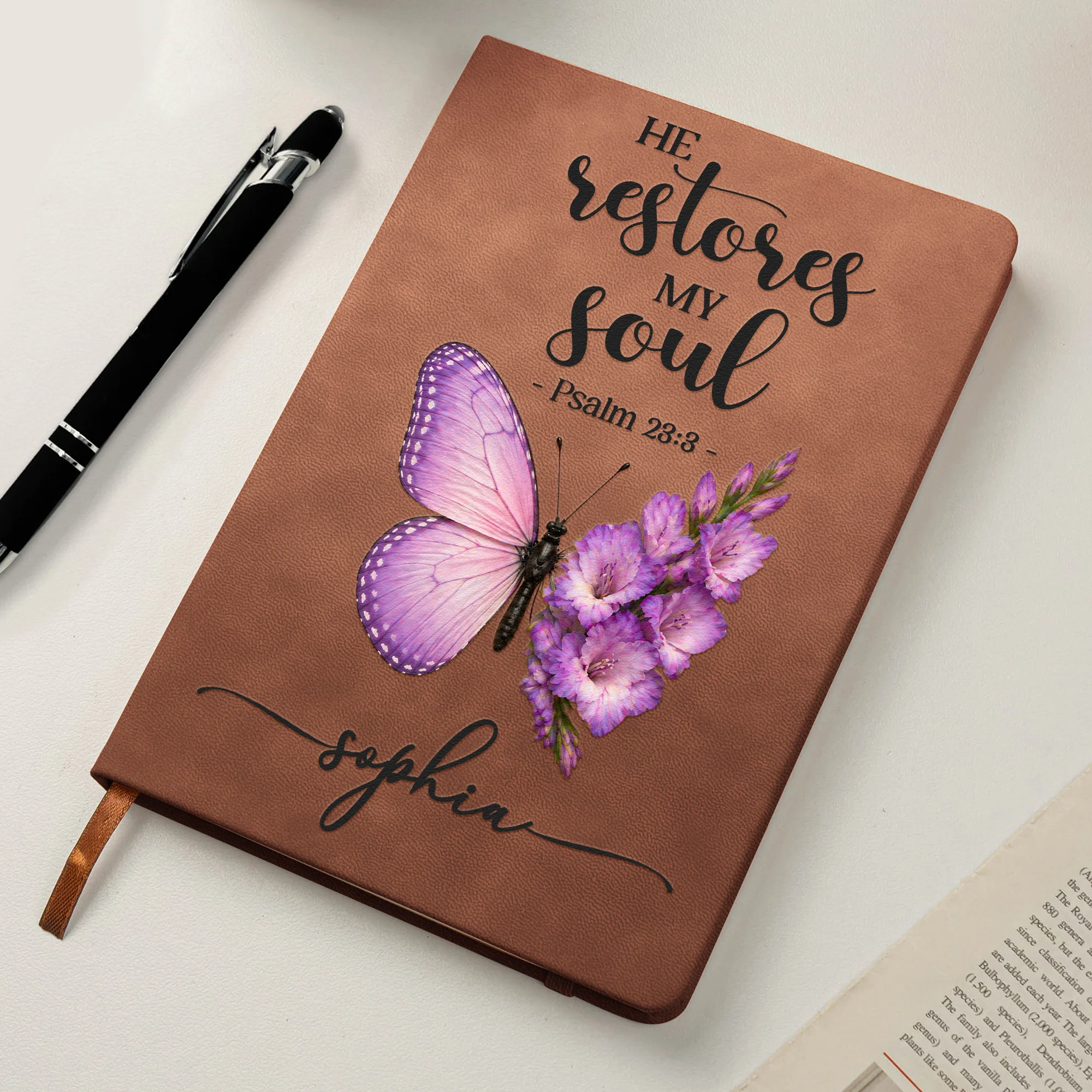 Be Still And Know That I Am God Bible Study Prayer Journal - Personalized Journal - Image 5