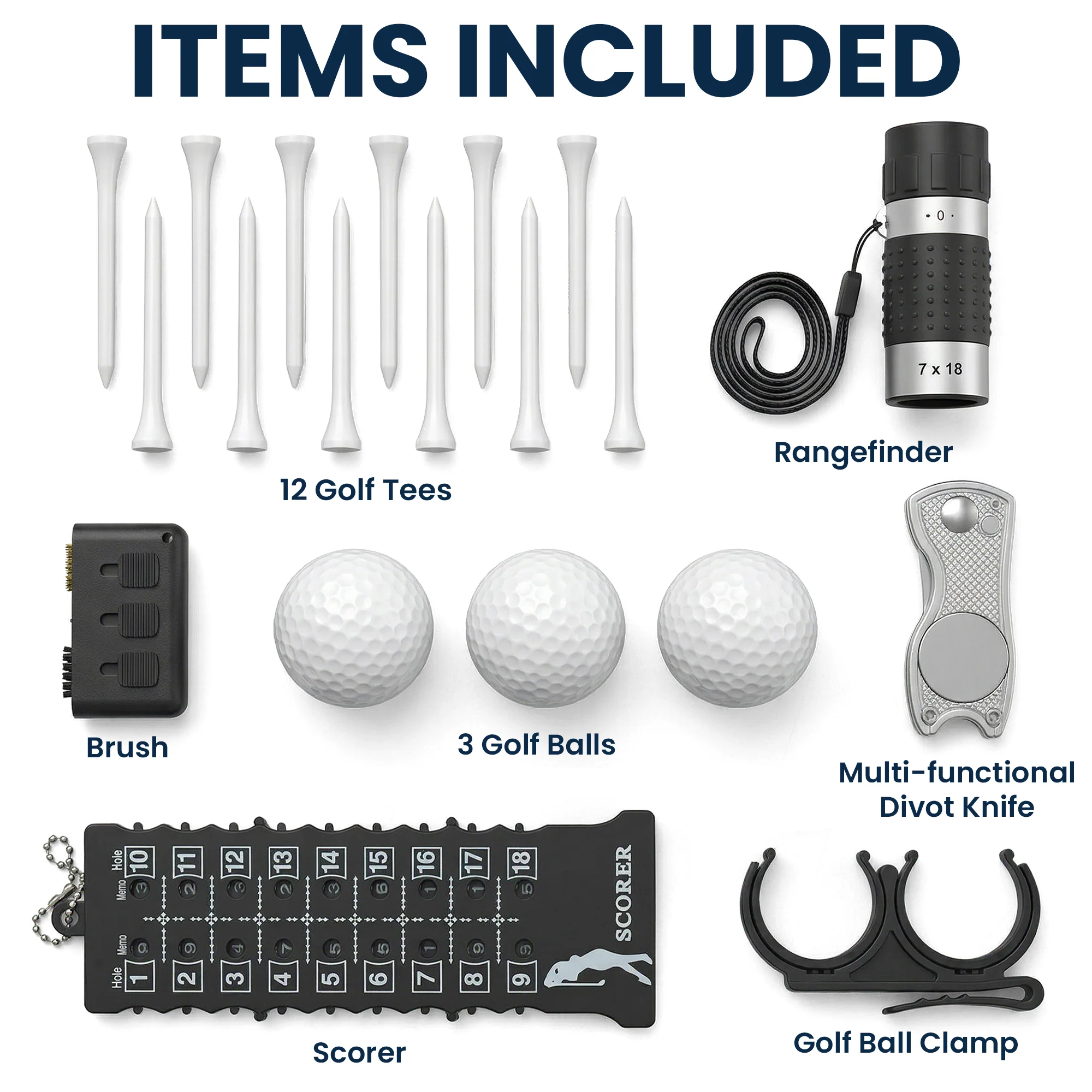 Best Dad By Par, Best Grandpa By Par - Personalized Golf Bag - Image 6