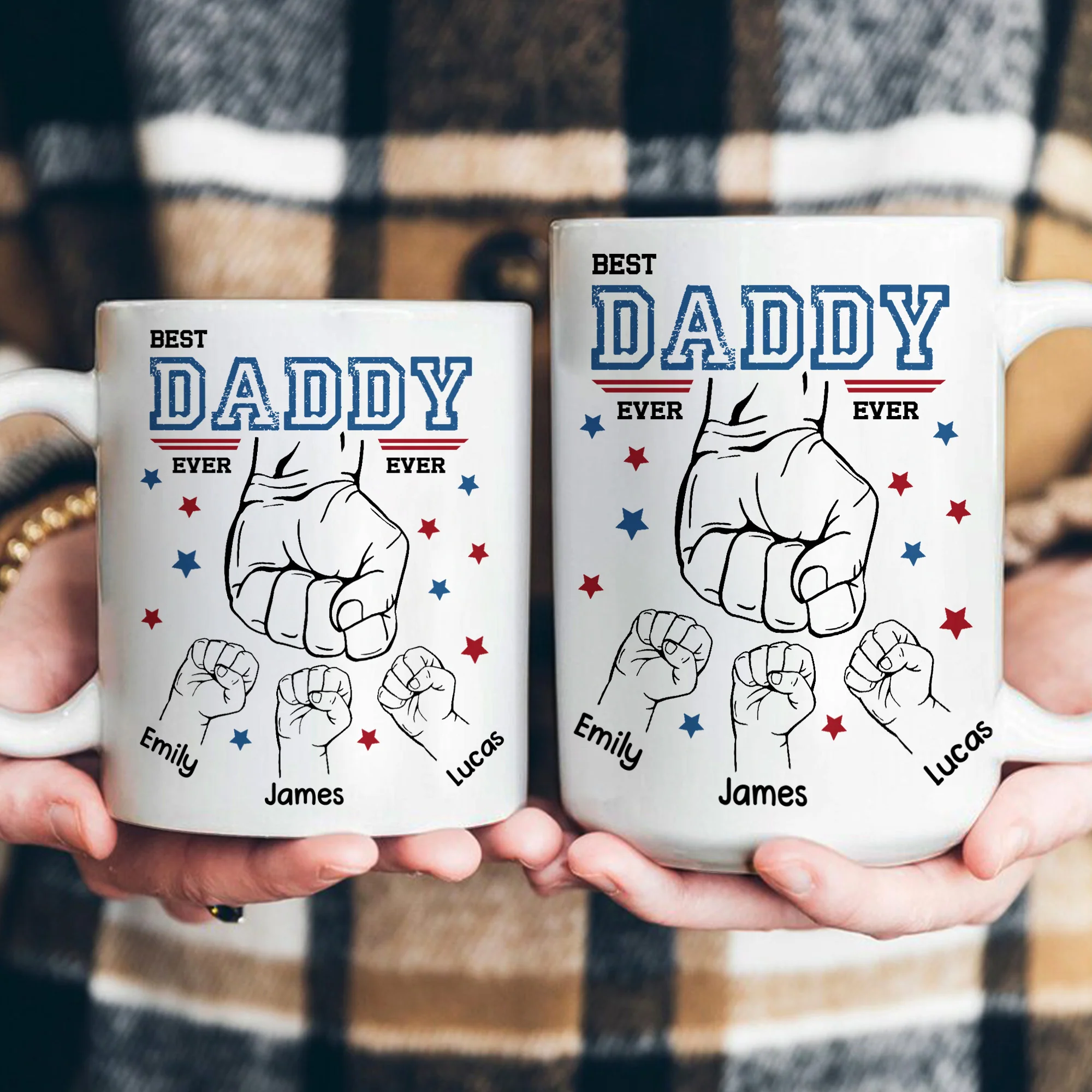 Best Dad Ever New Version Father's Day Gift For Dad, Husband - Personalized Mug - Image 2