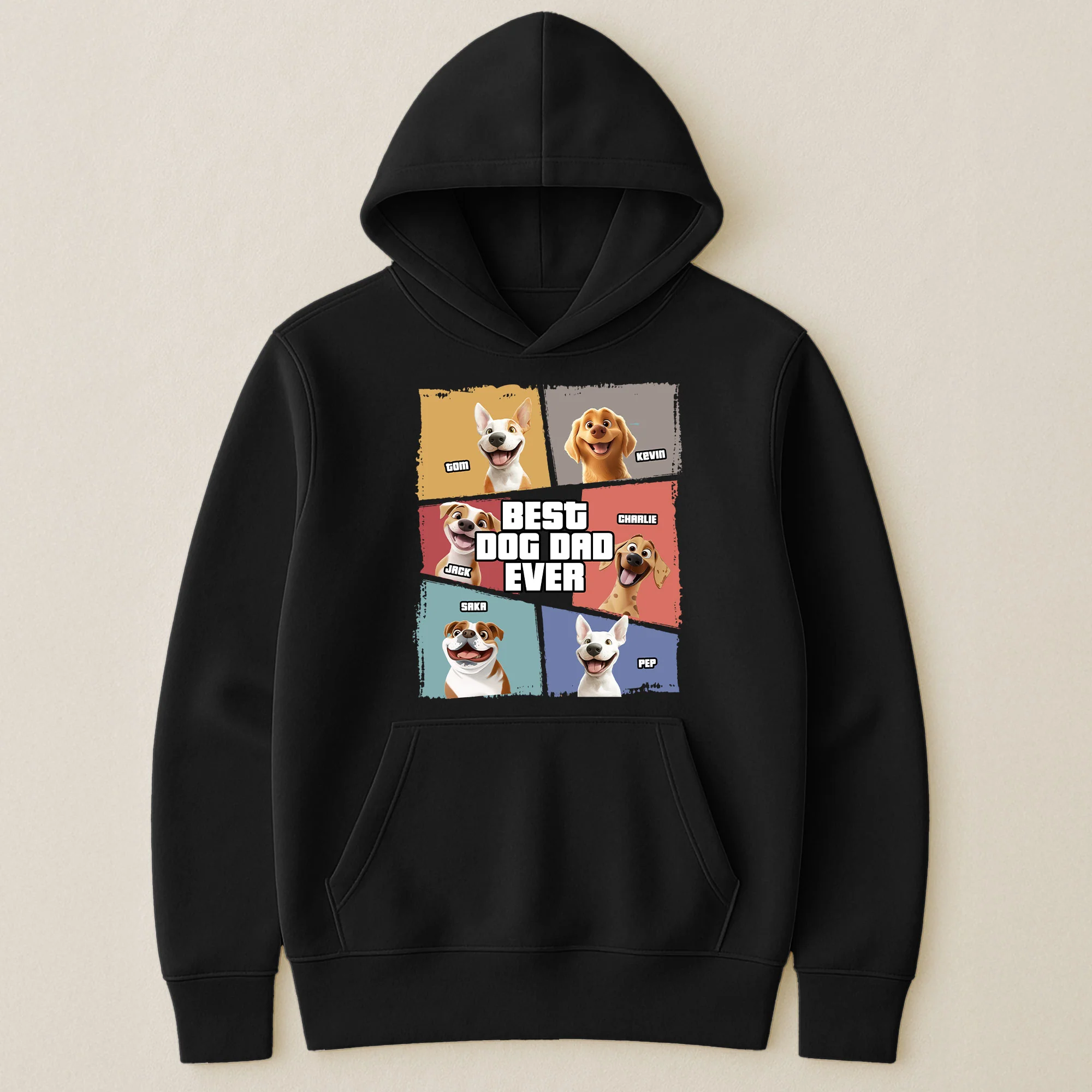Best Dog Dad Ever New Version - Personalized Shirt - Image 5