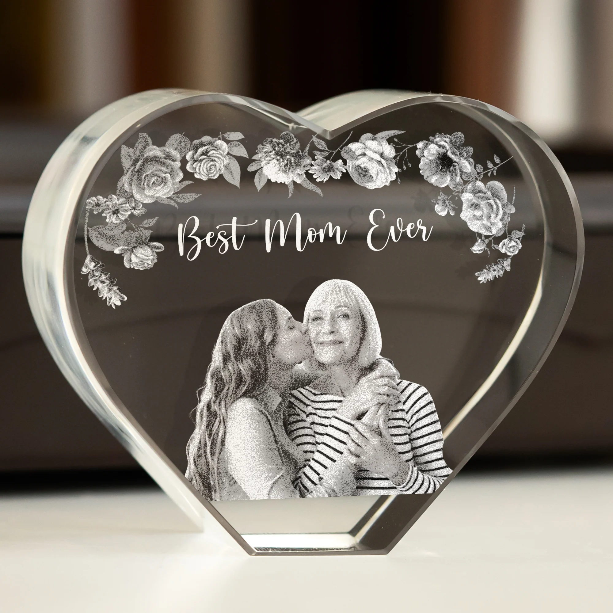 Best Mom Ever Custom Photo - Custom 2D Crystal Photo - Image 4