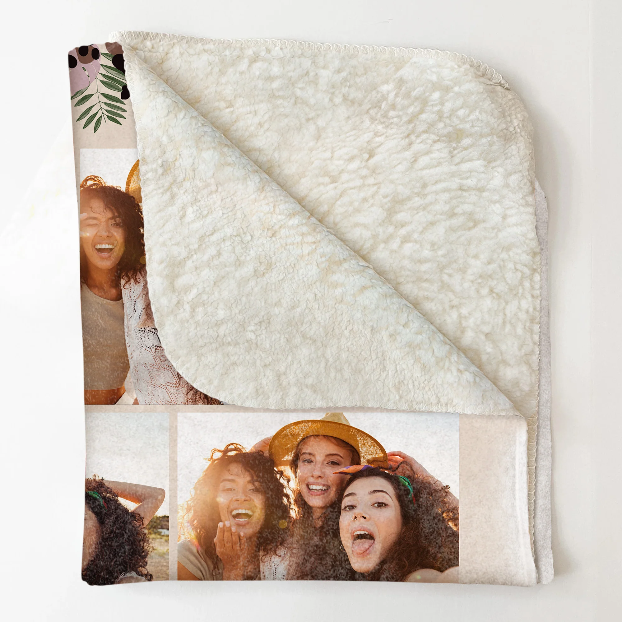 Besties Friends You Will Always Be The Sister Of My Soul - Personalized Photo Blanket - Image 5