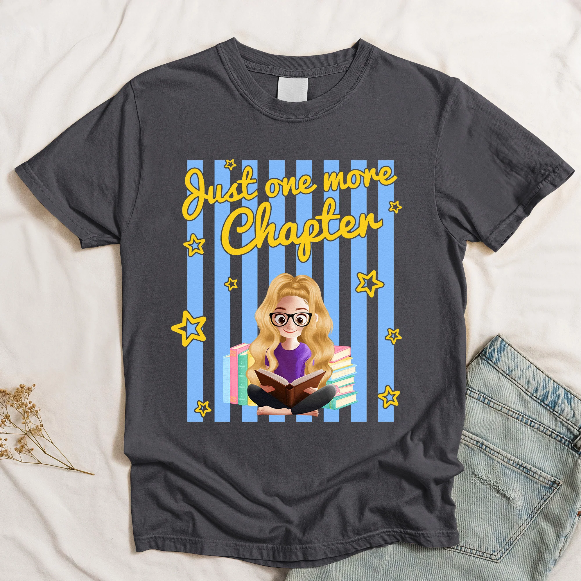 Bookworm, Book nerd Gift For Book Lovers, Bookish - Personalized Shirt - Image 6