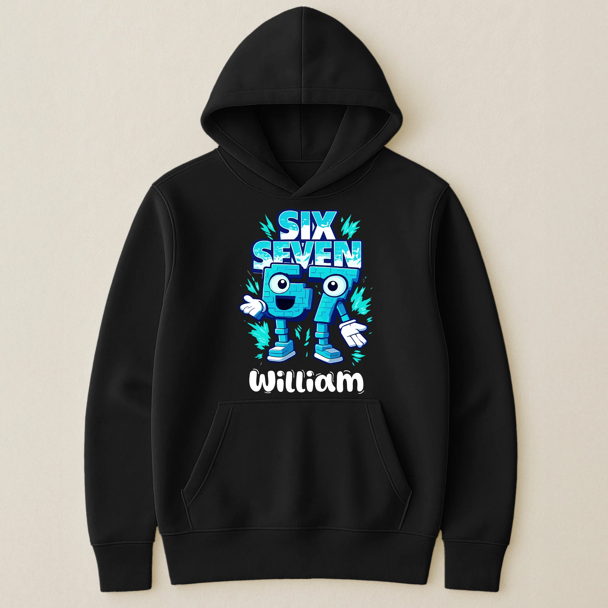 Brainrot Six Seven Kid Gaming - Personalized Shirt - Image 8