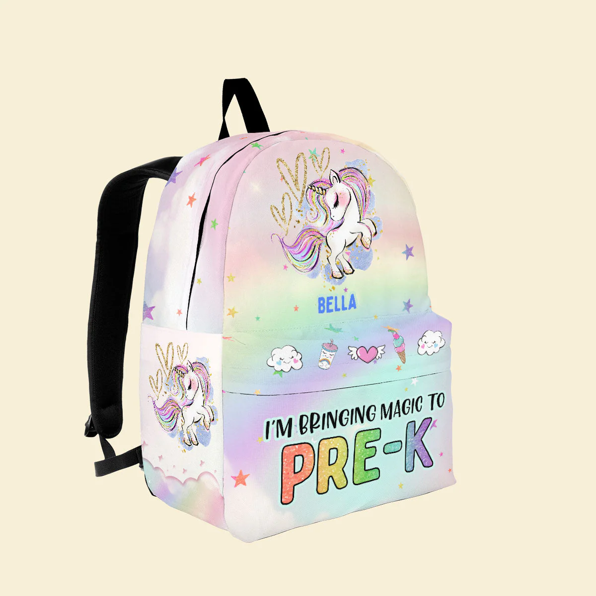 Bringing Magic To School - Personalized Kid Backpack - Image 2