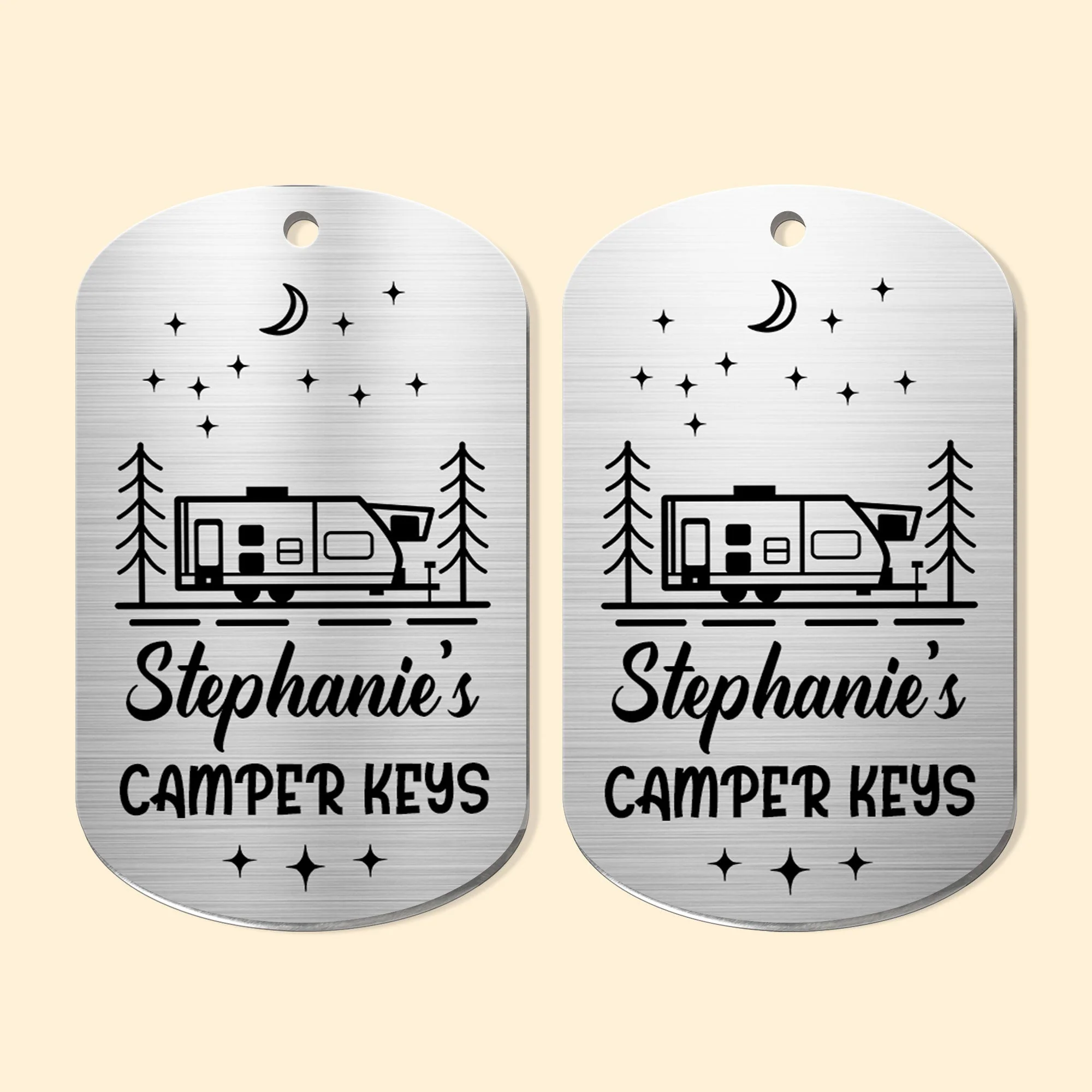 Camper Keys - Personalized Keychain - Image 2