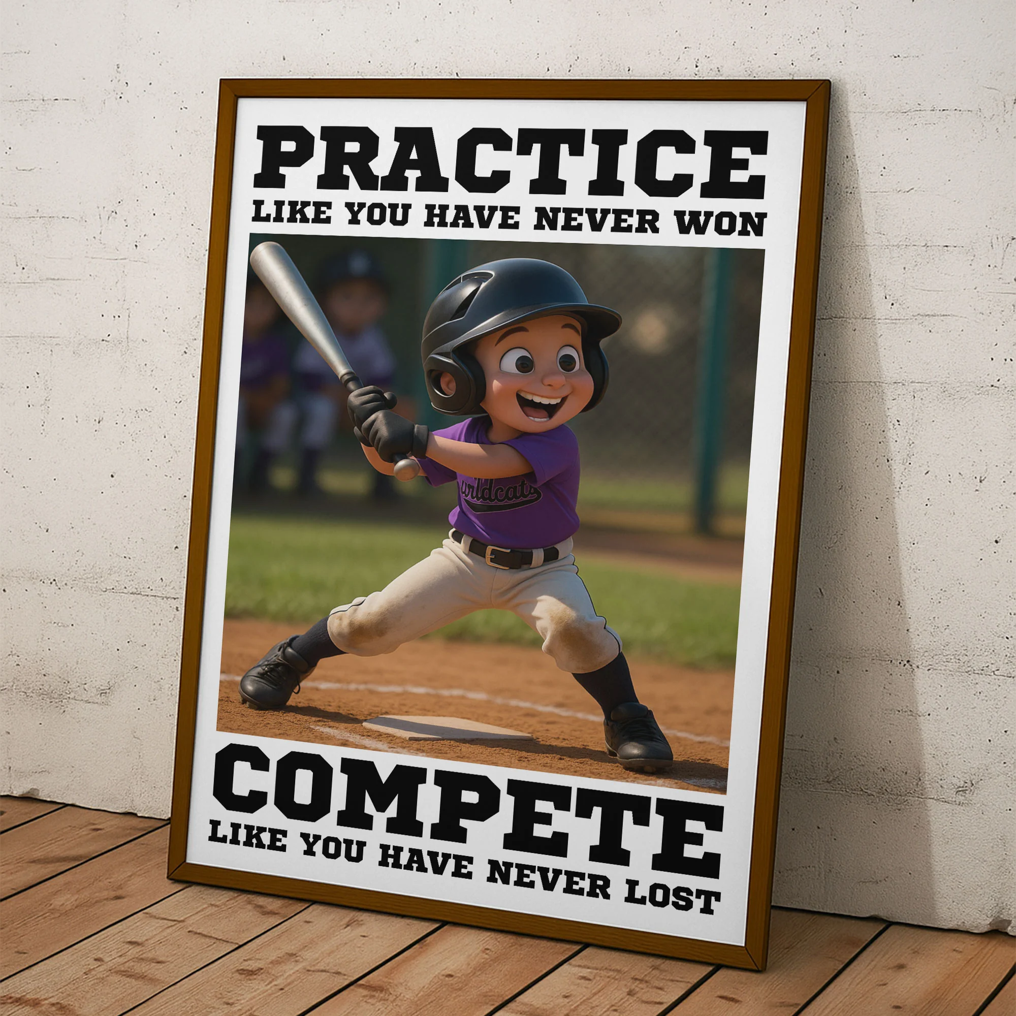 Cartoon Kid's Photo For Kids, Boys, Girls - Personalized Photo Poster - Image 5