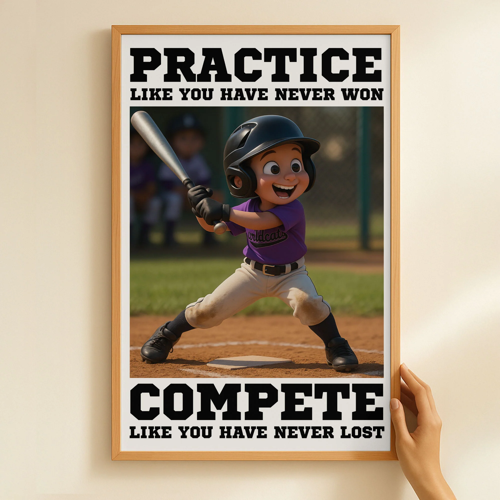 Cartoon Kid's Photo For Kids, Boys, Girls - Personalized Photo Poster - Image 6