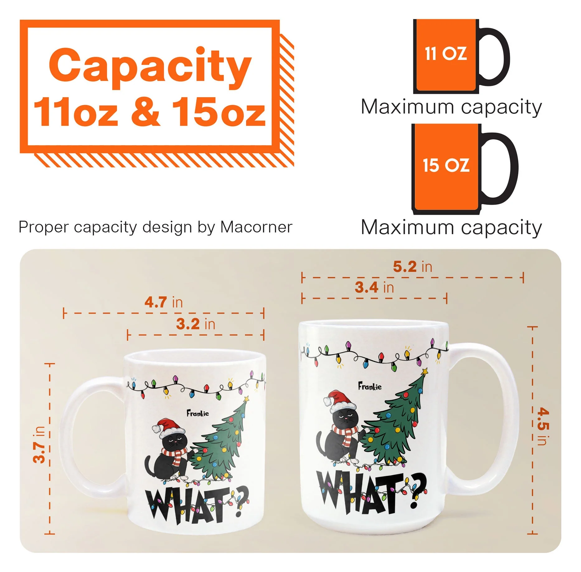 Cat What??? - Personalized Mug - Image 3
