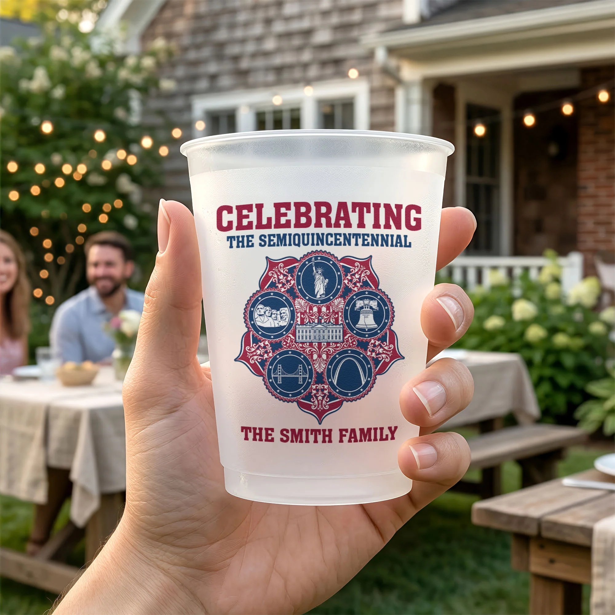 Celebrating America's Semiquincentennial - Personalized Cups - Image 3