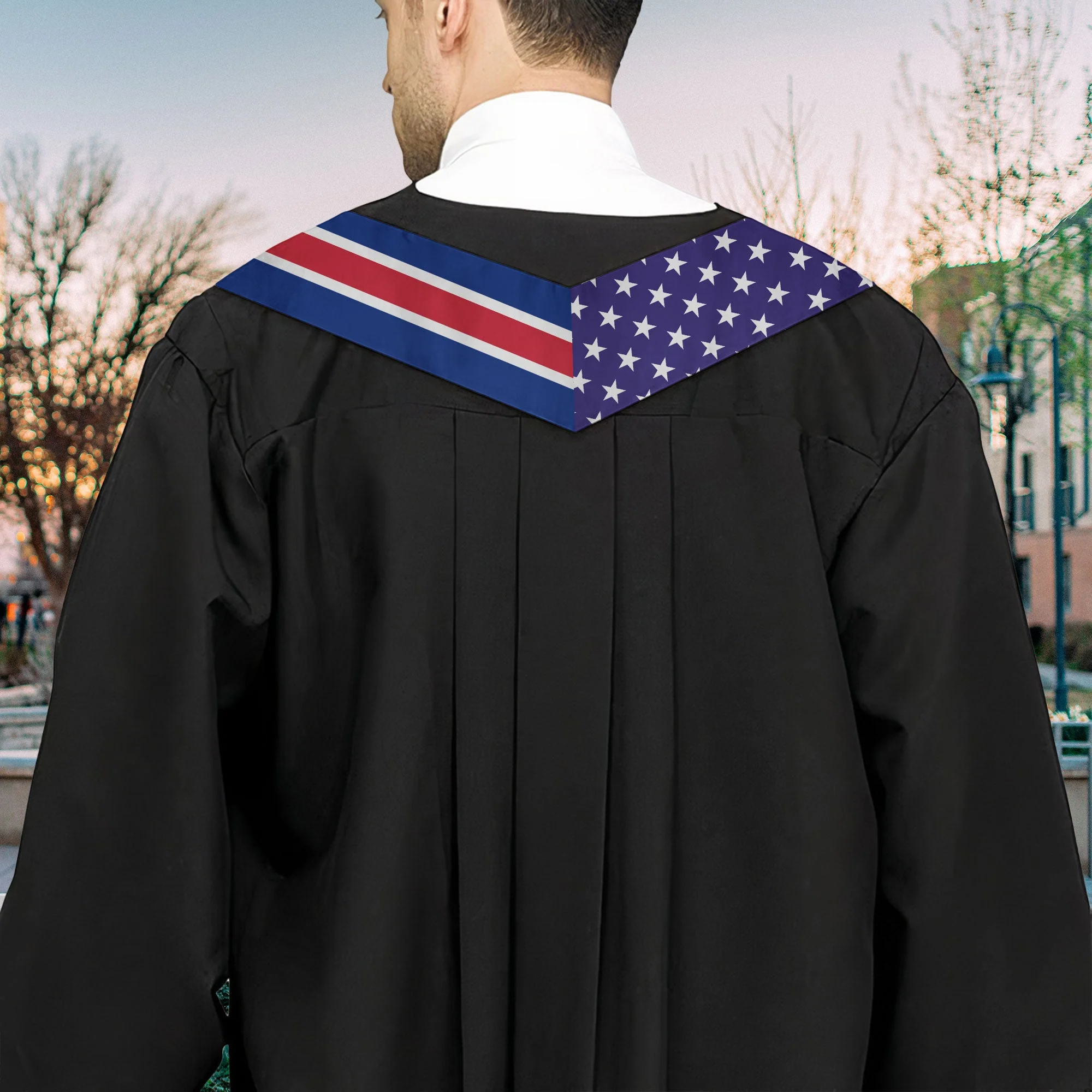 Celebration Graduation Stole With Custom Face - Personalized Photo Graduation Stole - Image 4