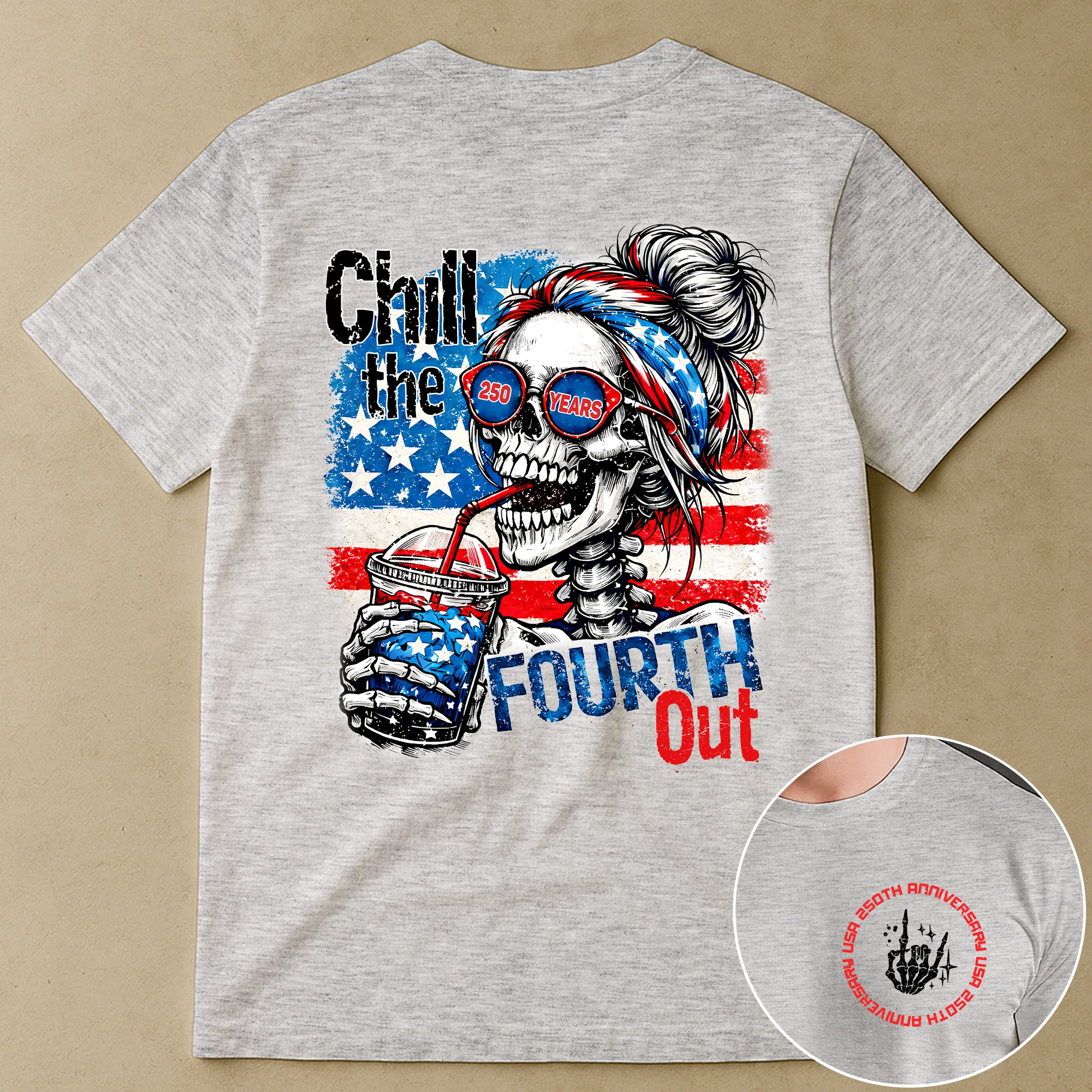 Chill The Fourth Out - Shirt - Image 15