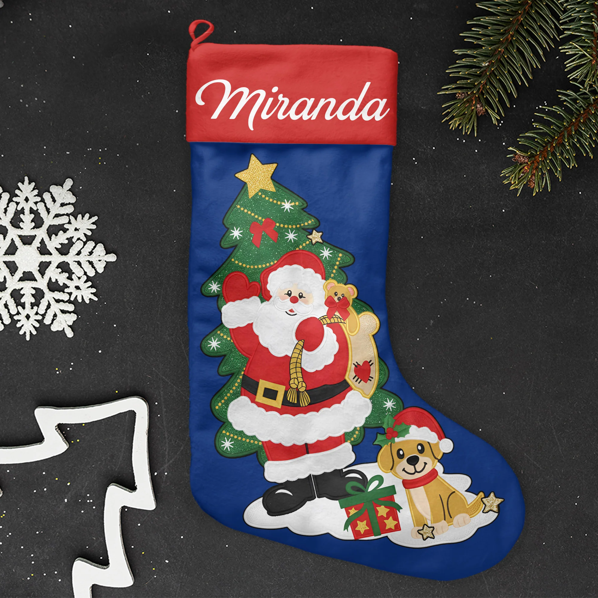 Christmas Symbol With 3D Printing - Personalized Stocking - Image 5