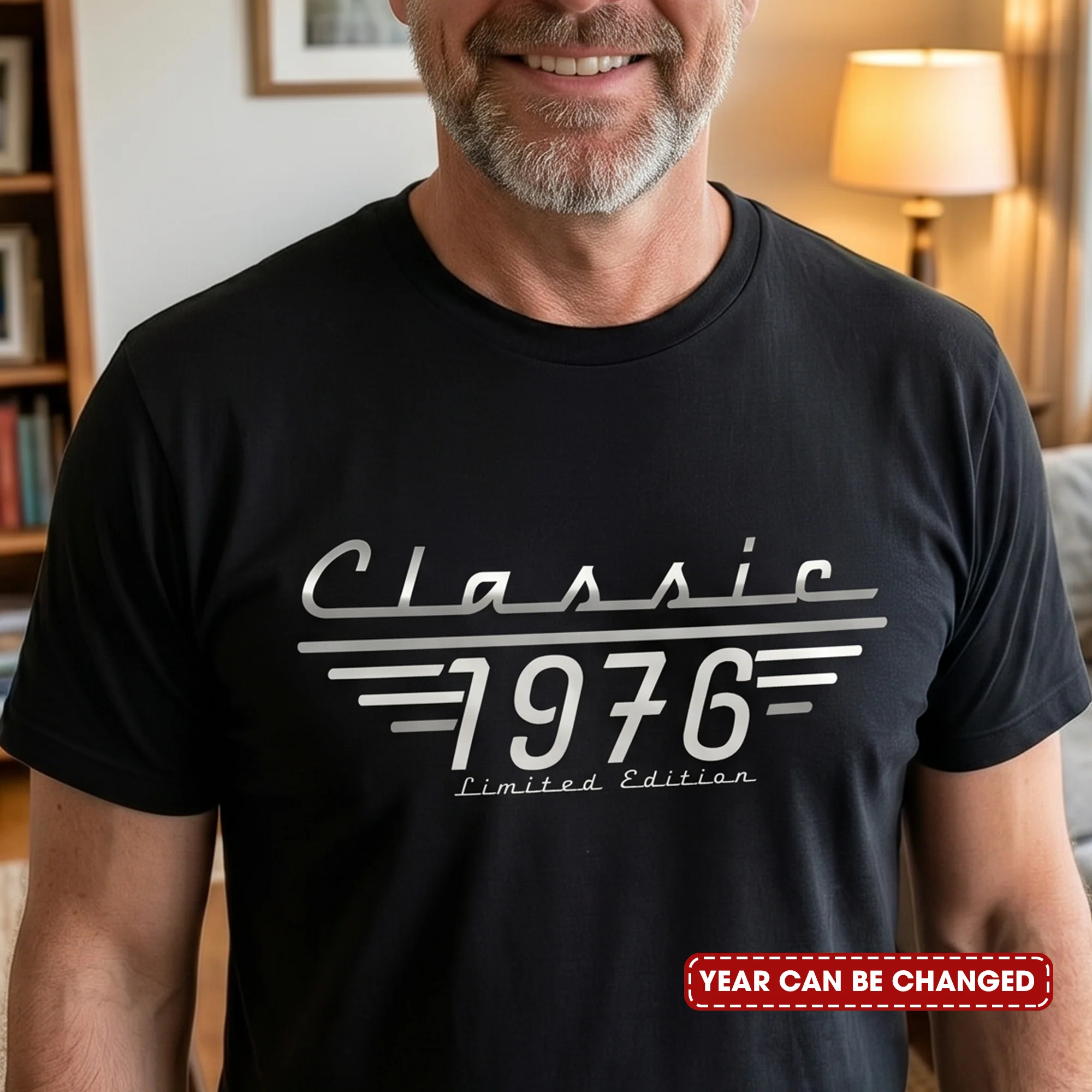 Classic Limited Edition - Birthday Gift, Vintage Old Age Gift For Him, Dad, Husband, Grandpa - Personalized Shirt - Image 2