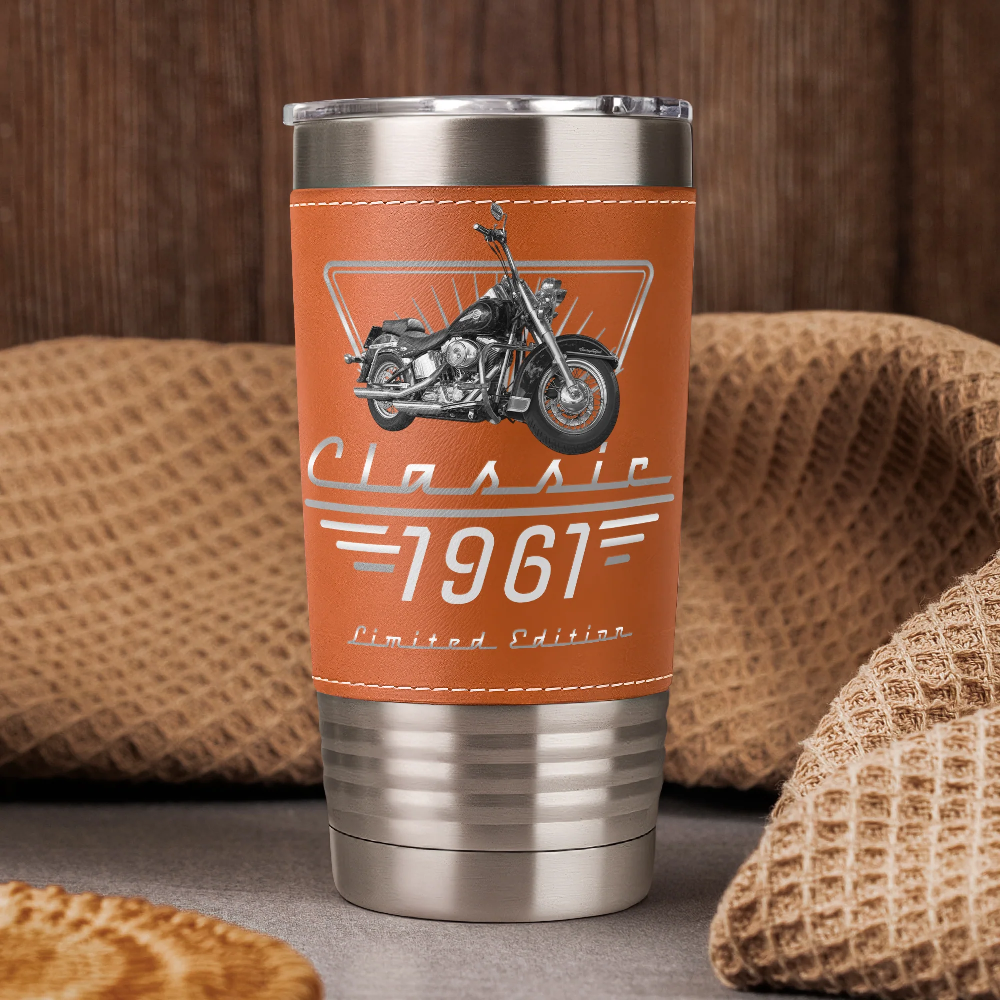 Classic Limited Edition Custom Photo - Father's Day, Birthday Gifts For Him, Dad, Husband, Grandpa - Personalized 20oz Tumbler - Image 2