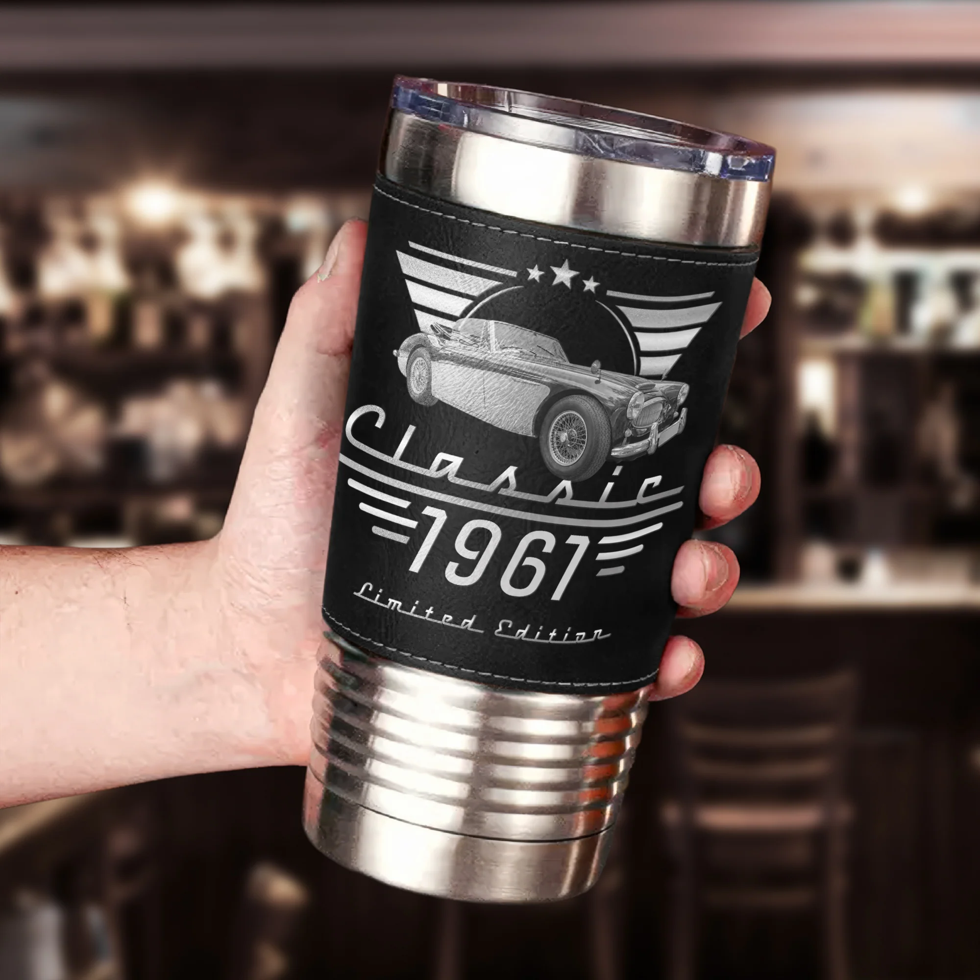 Classic Limited Edition Custom Photo - Father's Day, Birthday Gifts For Him, Dad, Husband, Grandpa - Personalized 20oz Tumbler - Image 5