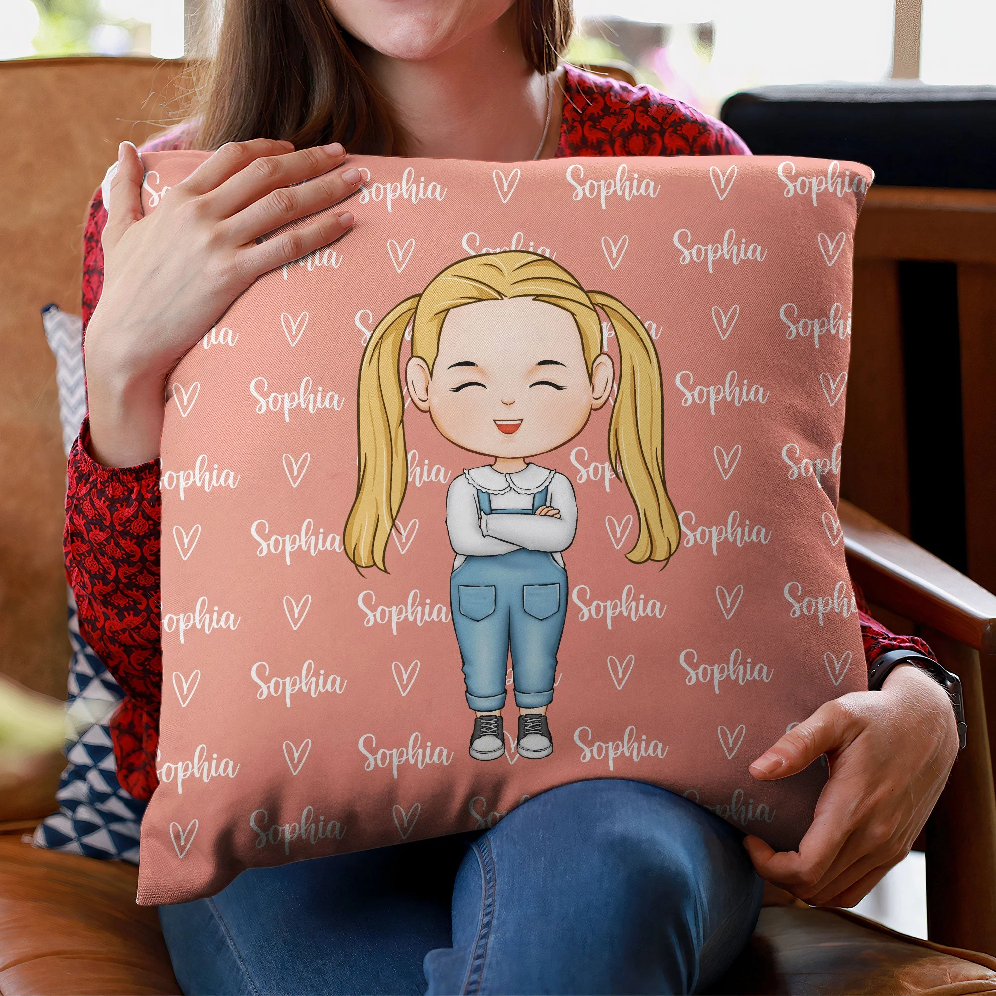 Personalized Name Pillow - Gift For Kids - Personalized Pillow (Insert Included) - Image 5