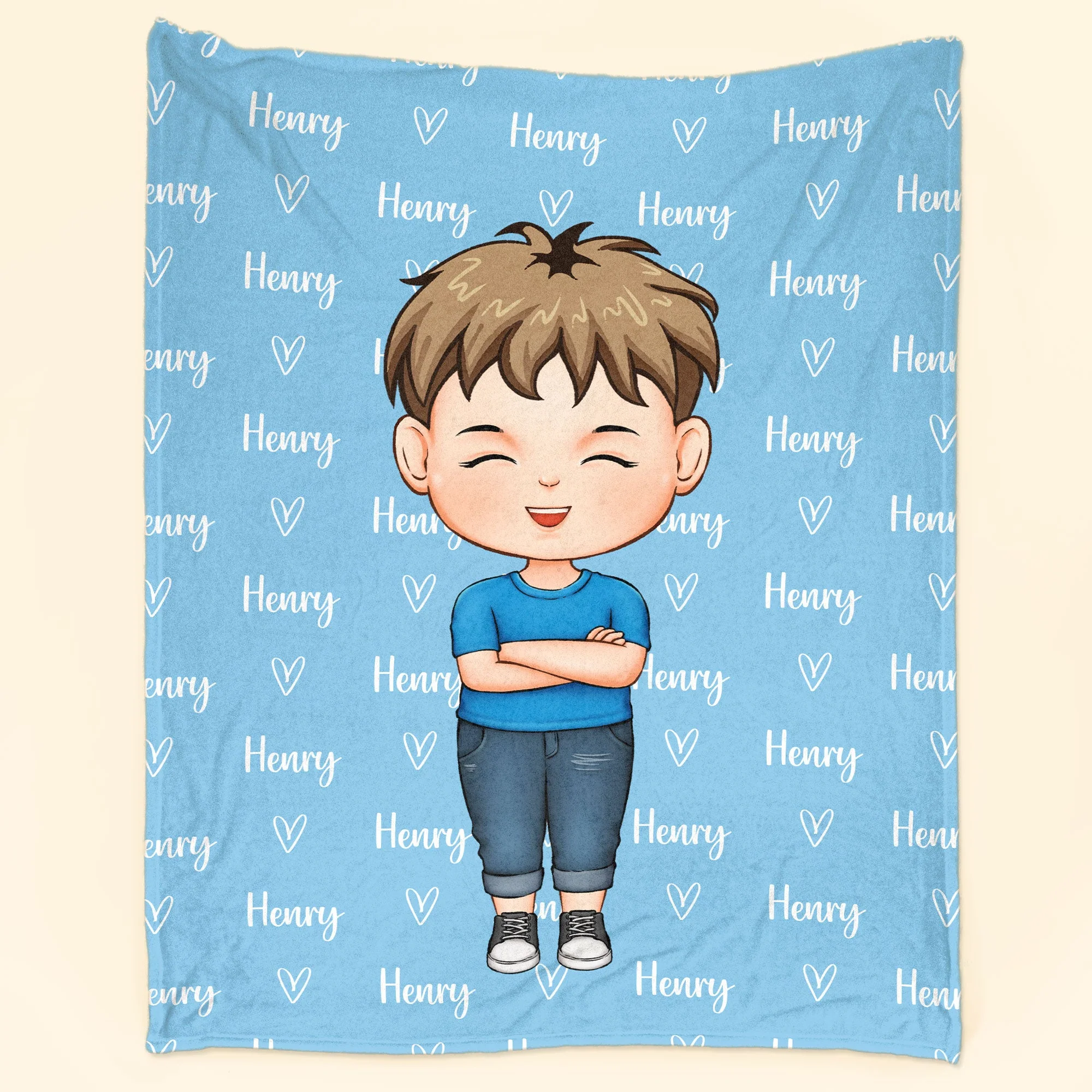 Personalized Name Blanket For Kids - Personalized Baby Blanket - Image 2