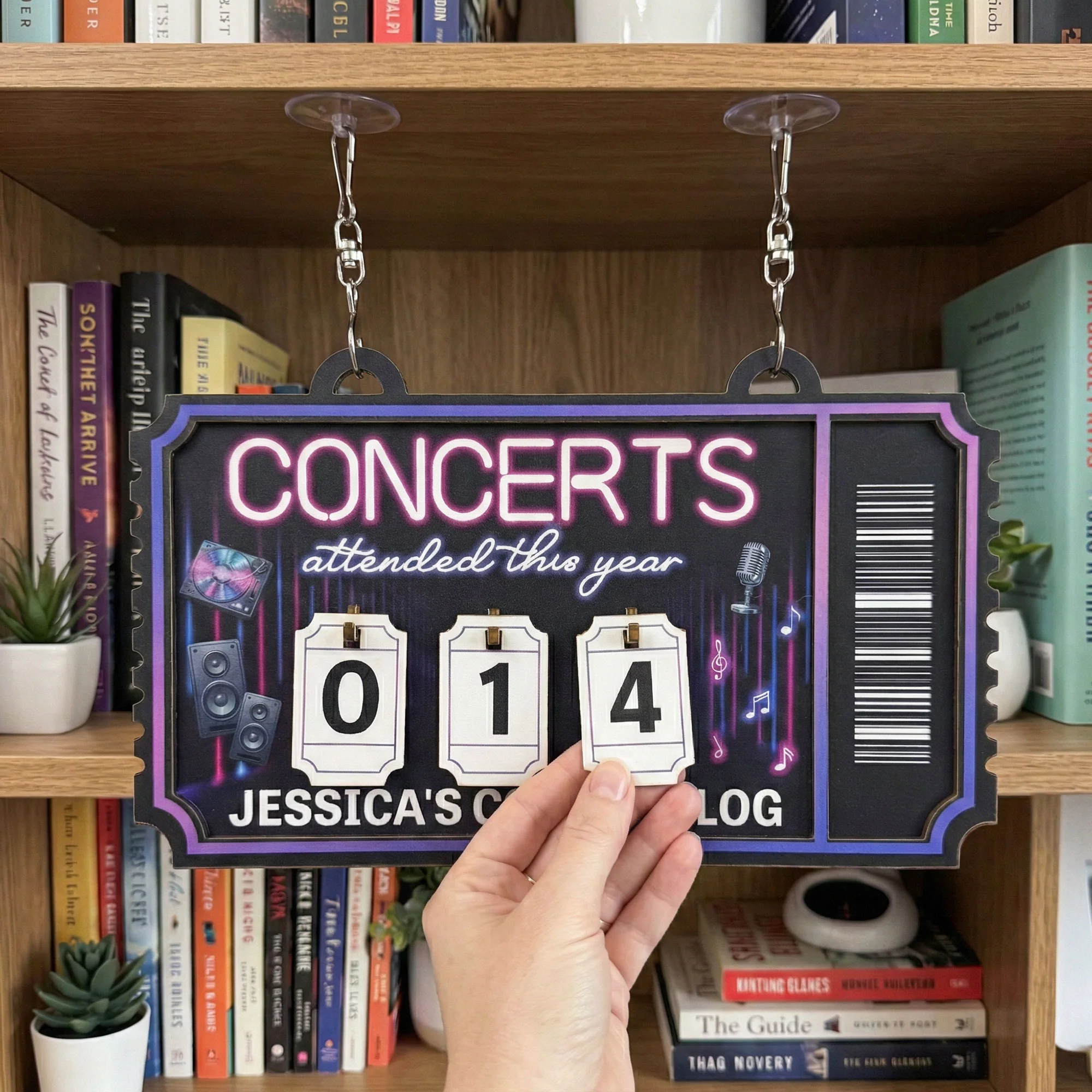 Concerts Attended This Year - Personalized Concert Tracker - Image 2
