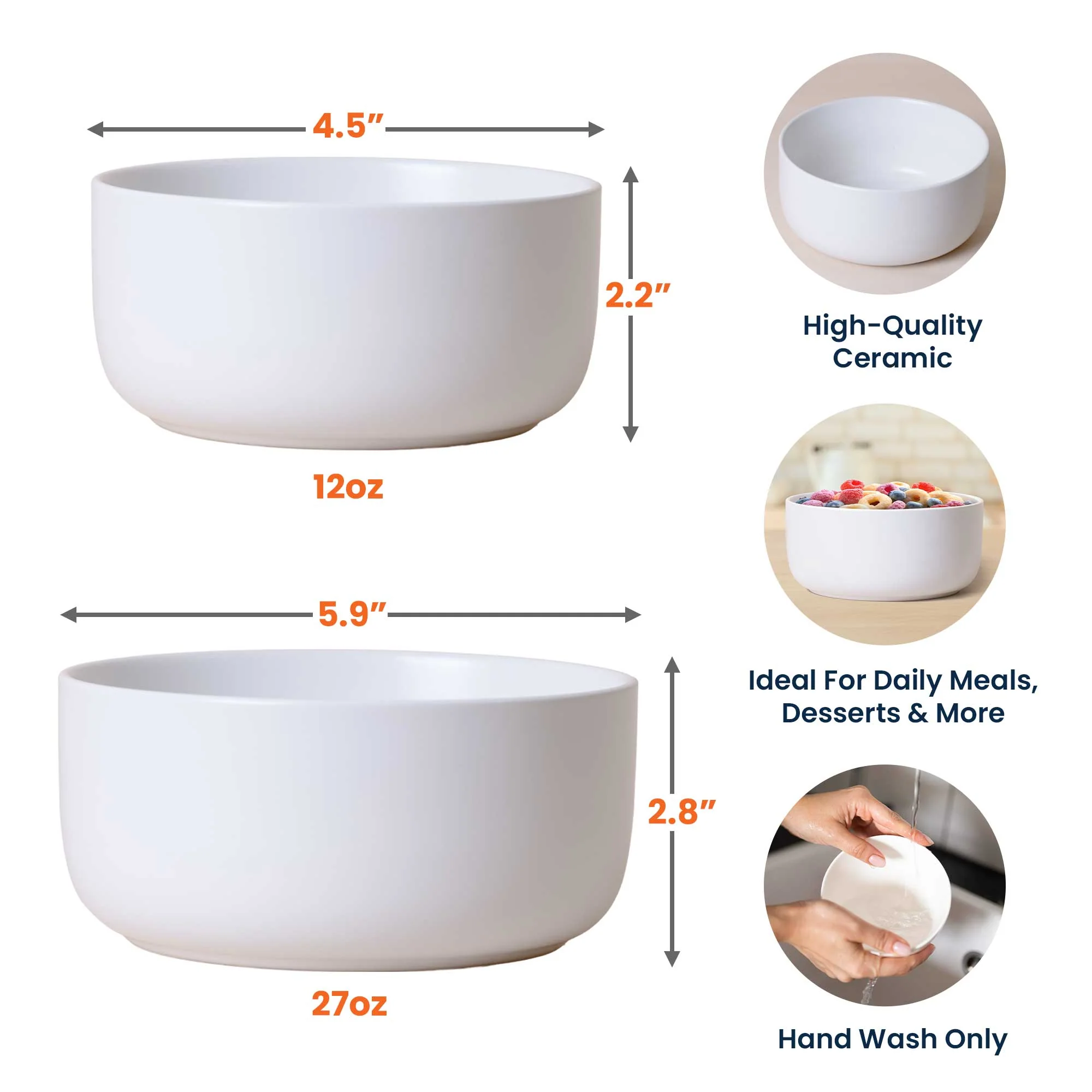 Couple The Perfect Mix - Personalized Ceramic Bowl - Image 4