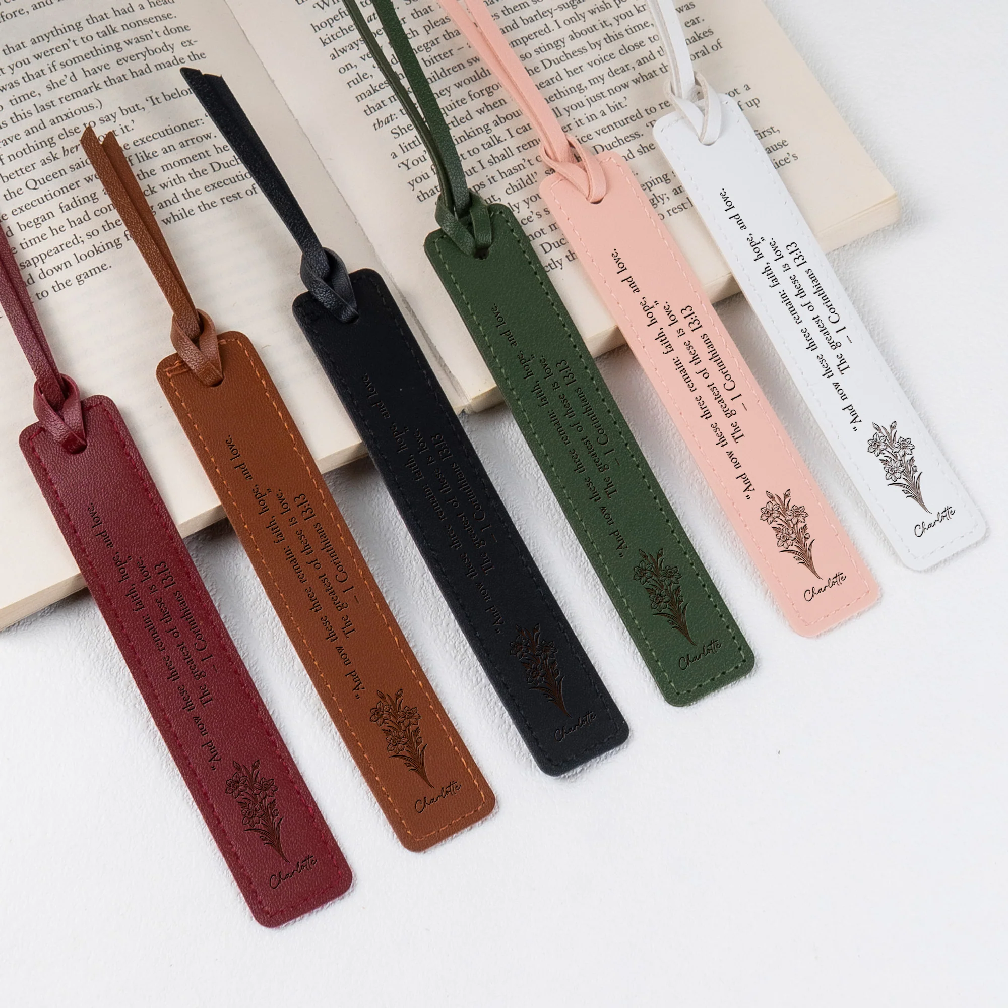 Custom Bible Verse For Christian, Book Lovers - Personalized Bookmark - Image 3