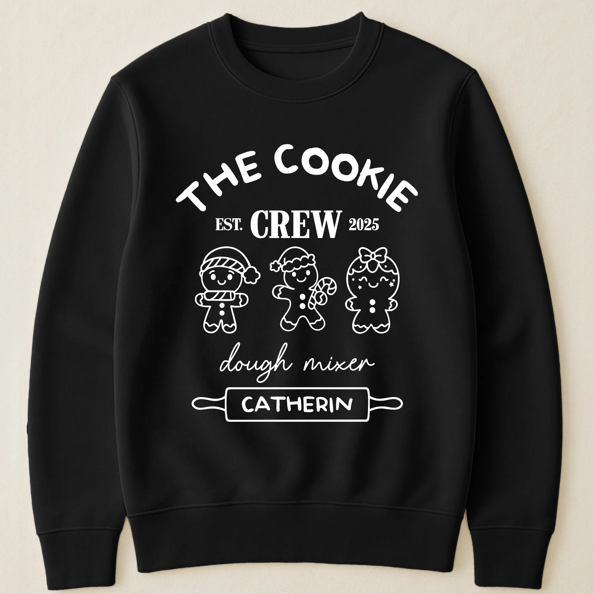 Custom Cookie Crew Matching Family Christmas Shirts - Personalized Shirt - Image 3