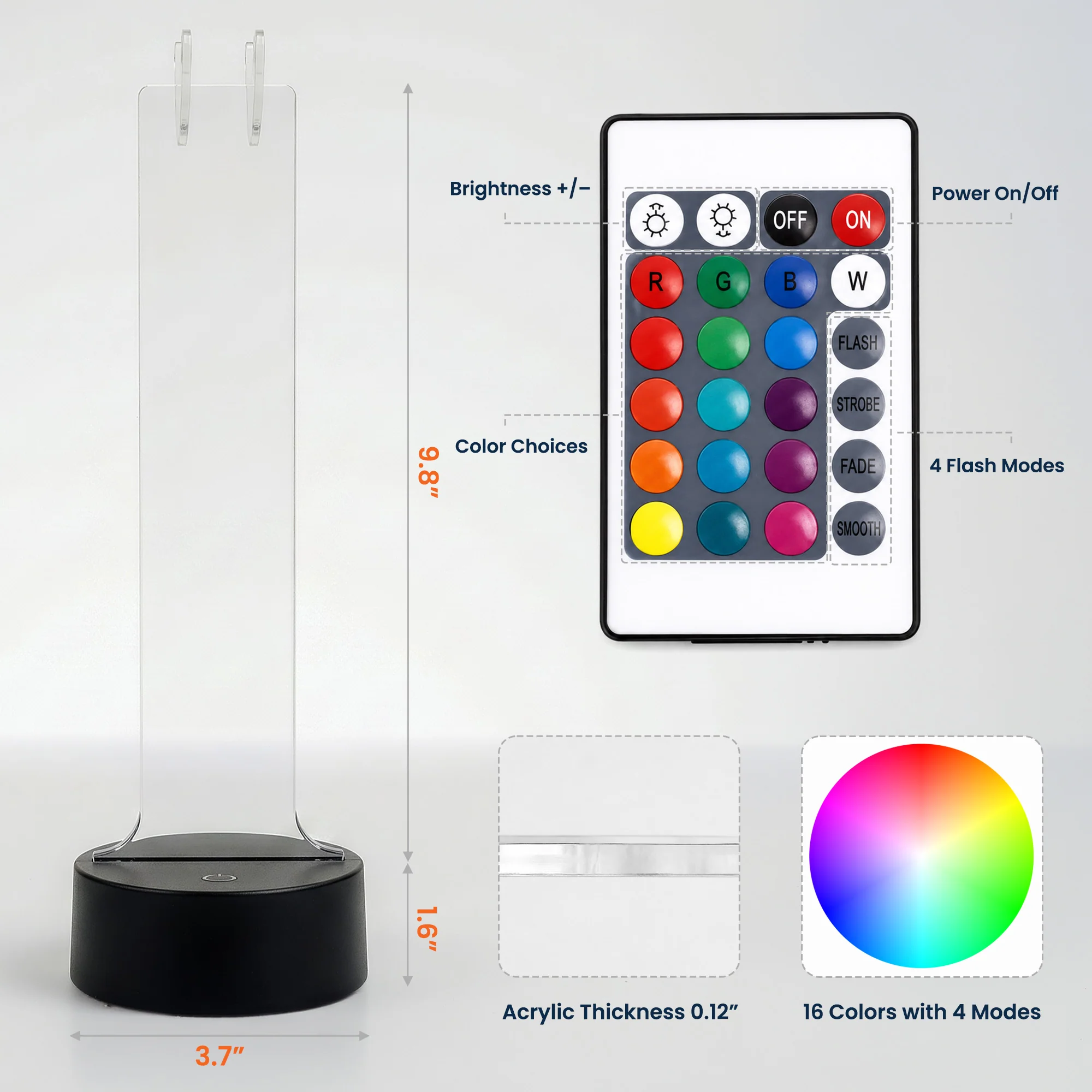 Custom Couples Photo & Message For Him, Her - Personalized Headphone Stand - Image 7