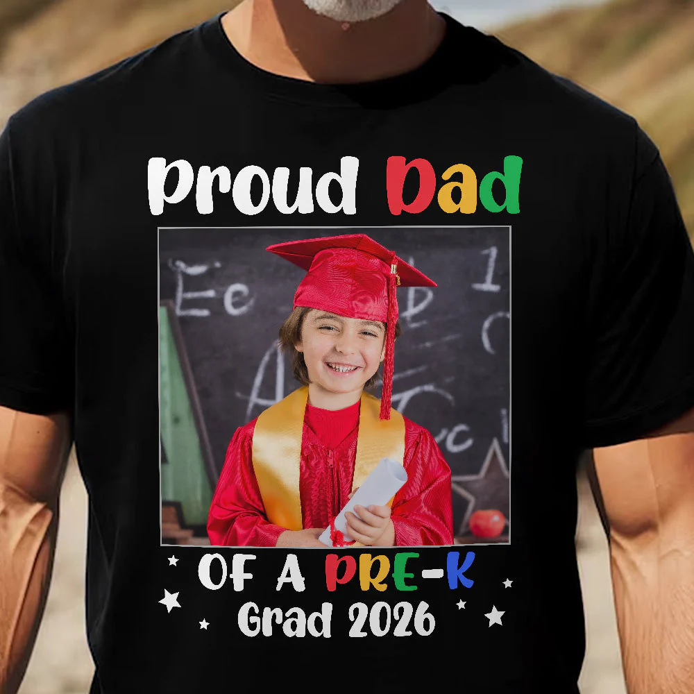 Custom Family Pre-K Graduation - Personalized Photo Shirt - Image 4